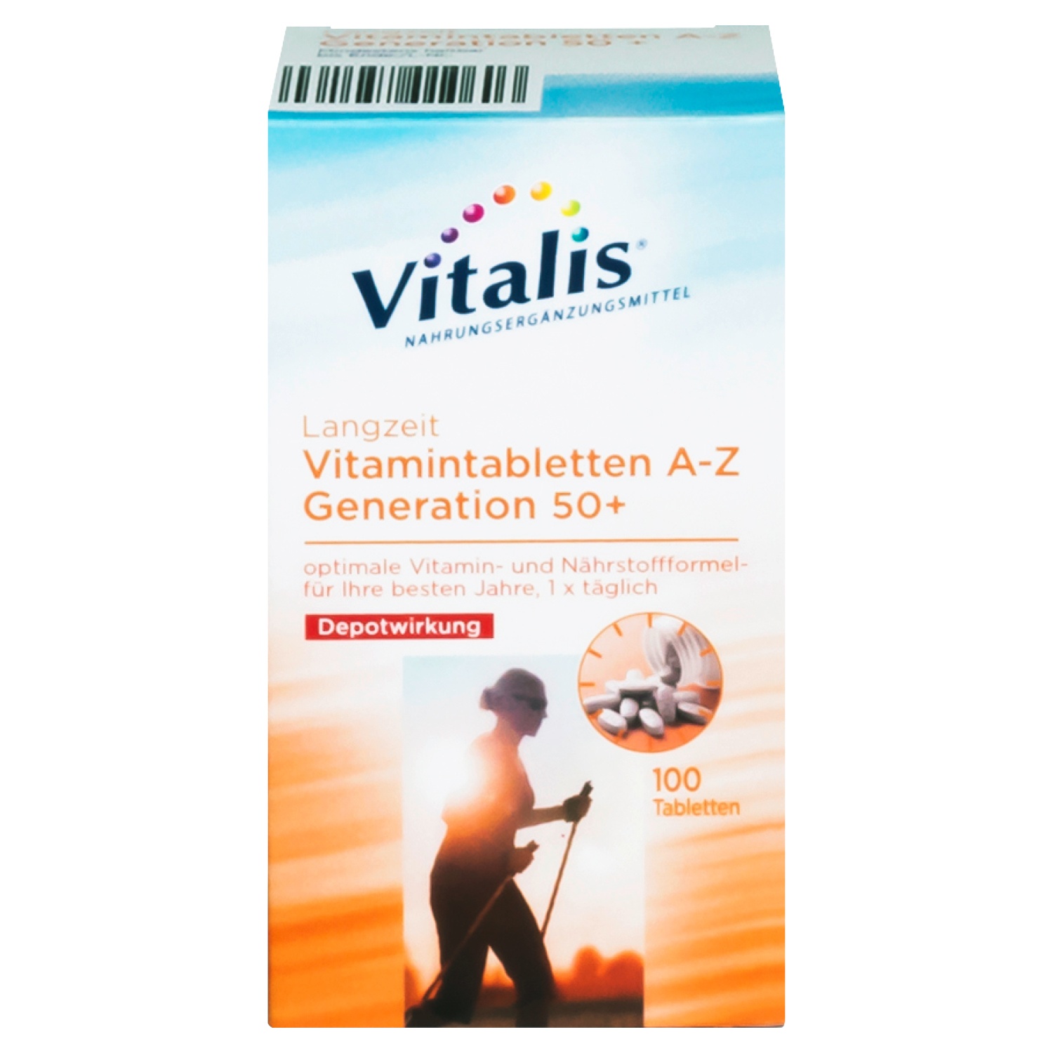 Vitalis® Langzeit-Vitamintabletten A–Z² ⁴