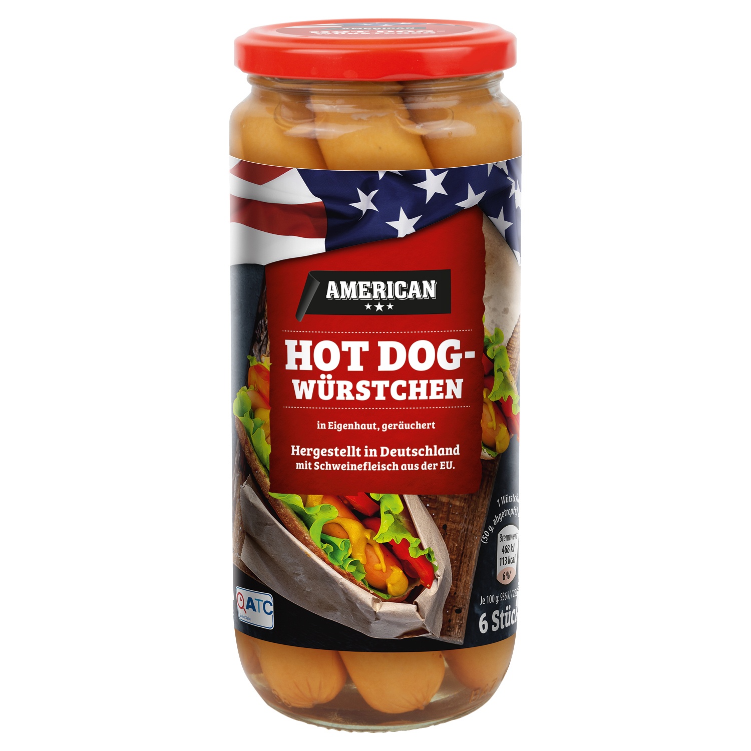 AMERICAN Hot DogWürstchen 300 g* ALDI SÜD