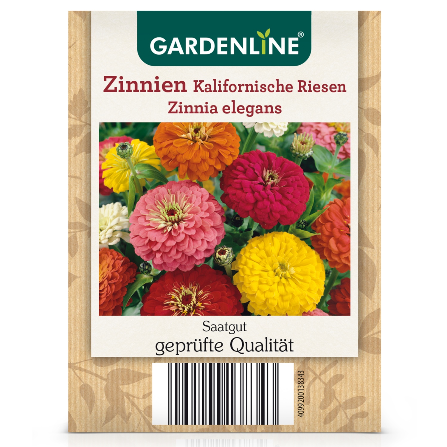 Gemüse-/Blumensamen, Zinnien