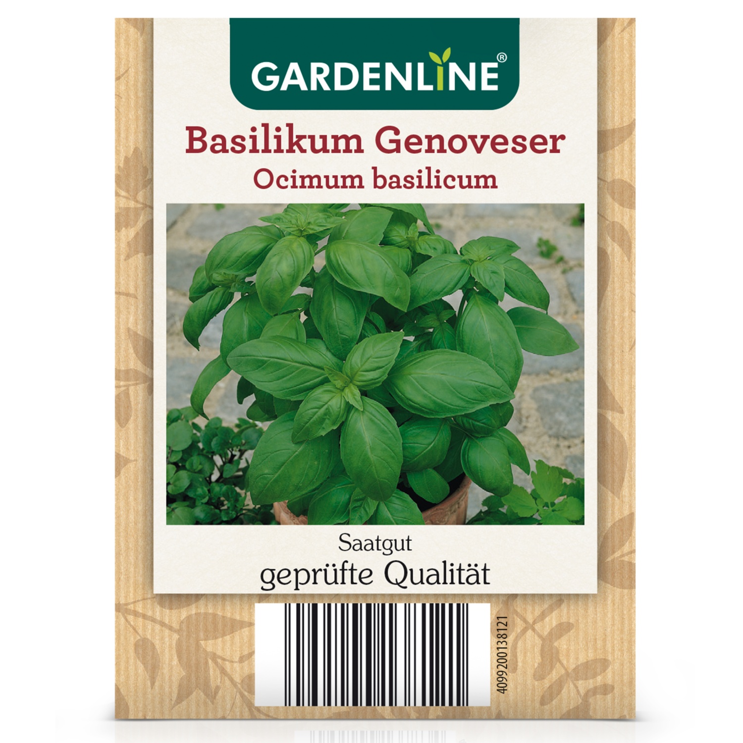 Gemüse-/Blumensamen, Basilikum