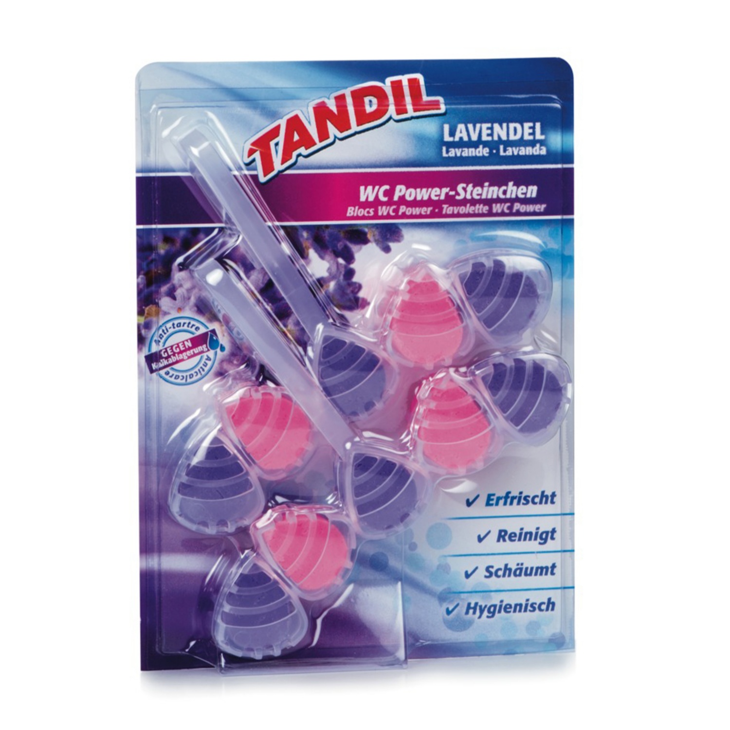 TANDIL WC-Power-Steinchen, Lavendel