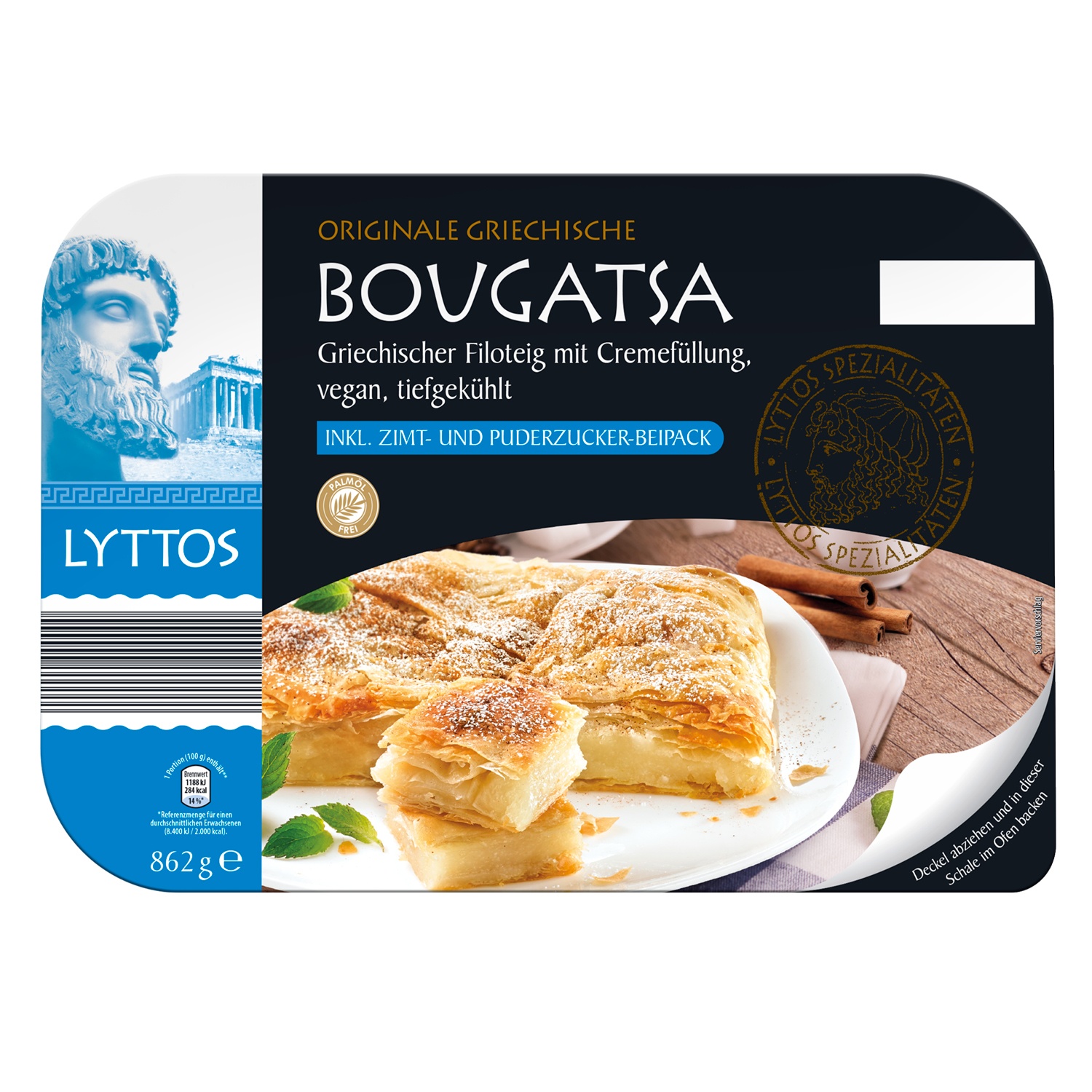 LYTTOS Originale griechische Bougatsa 862 g
