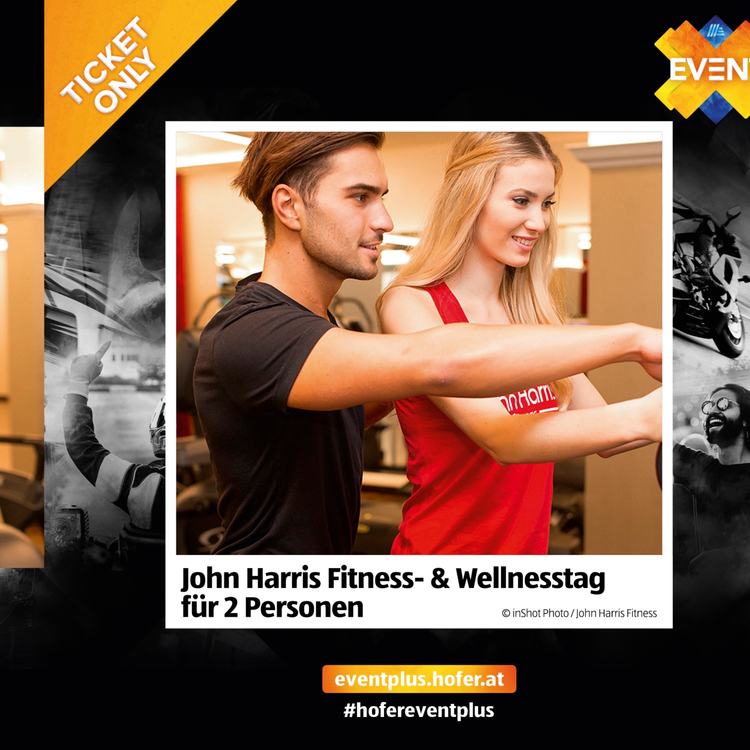 John Harris Fitness- & Wellnesstag für 2 Personen