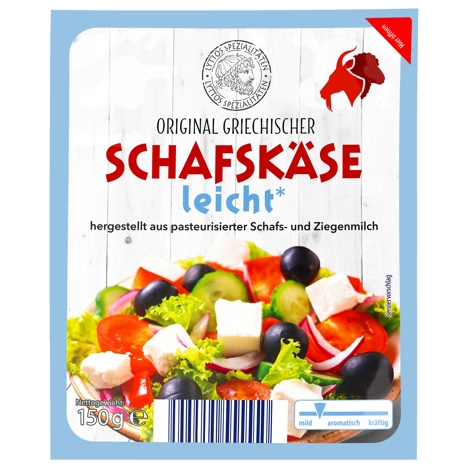 LYTTOS Schafskäse leicht 150 g