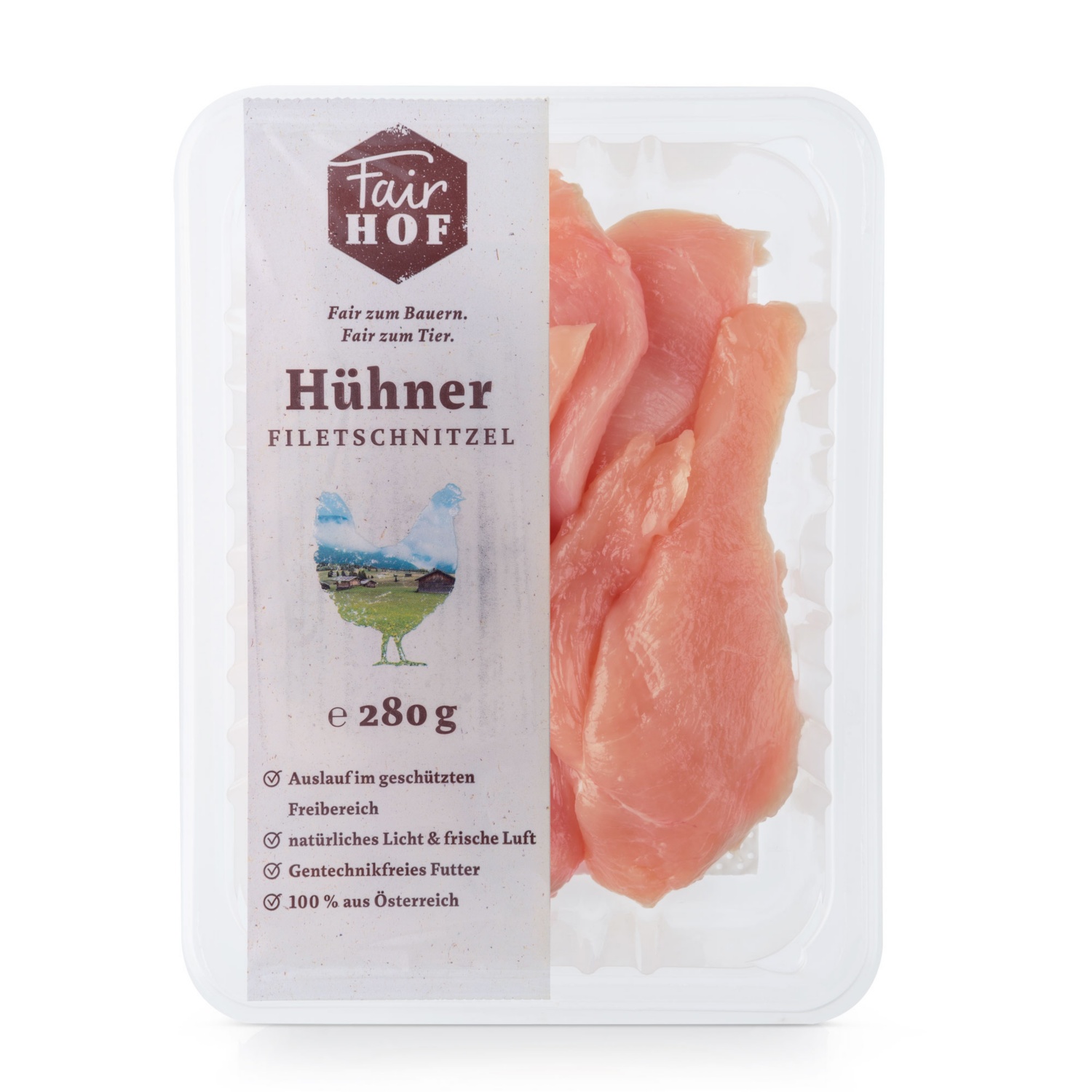 FairHOF Hhnerfleisch, Filetschnitzel