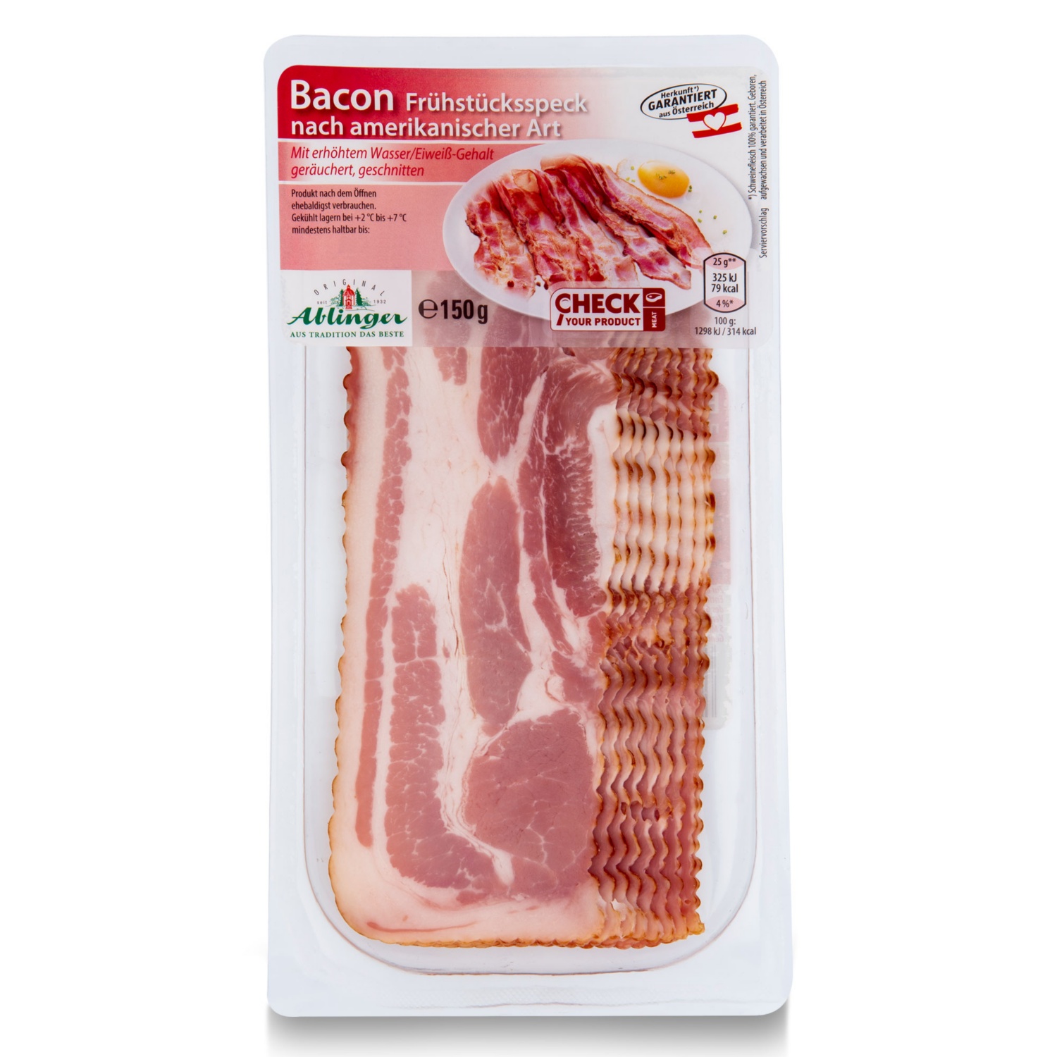 Selchkarree, Bacon