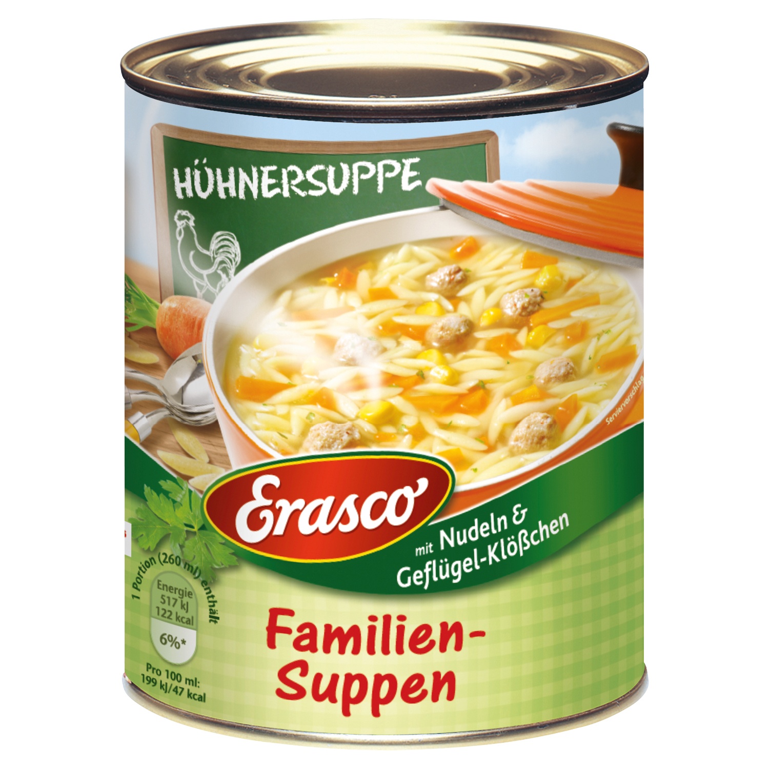 Erasco Familiensuppe 780 ml