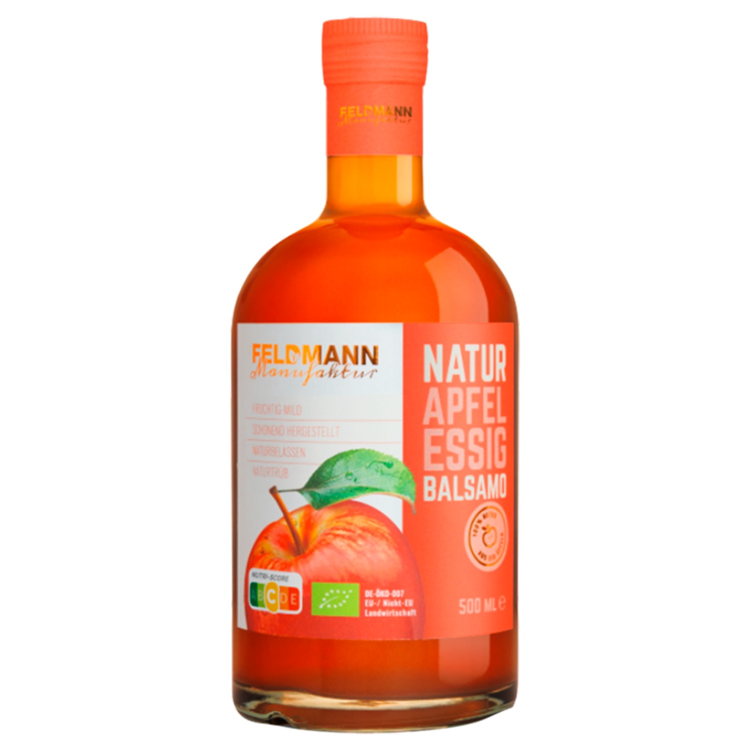 FELDMANN Manufaktur Natur Apfelessig Balsamo 500 ml
