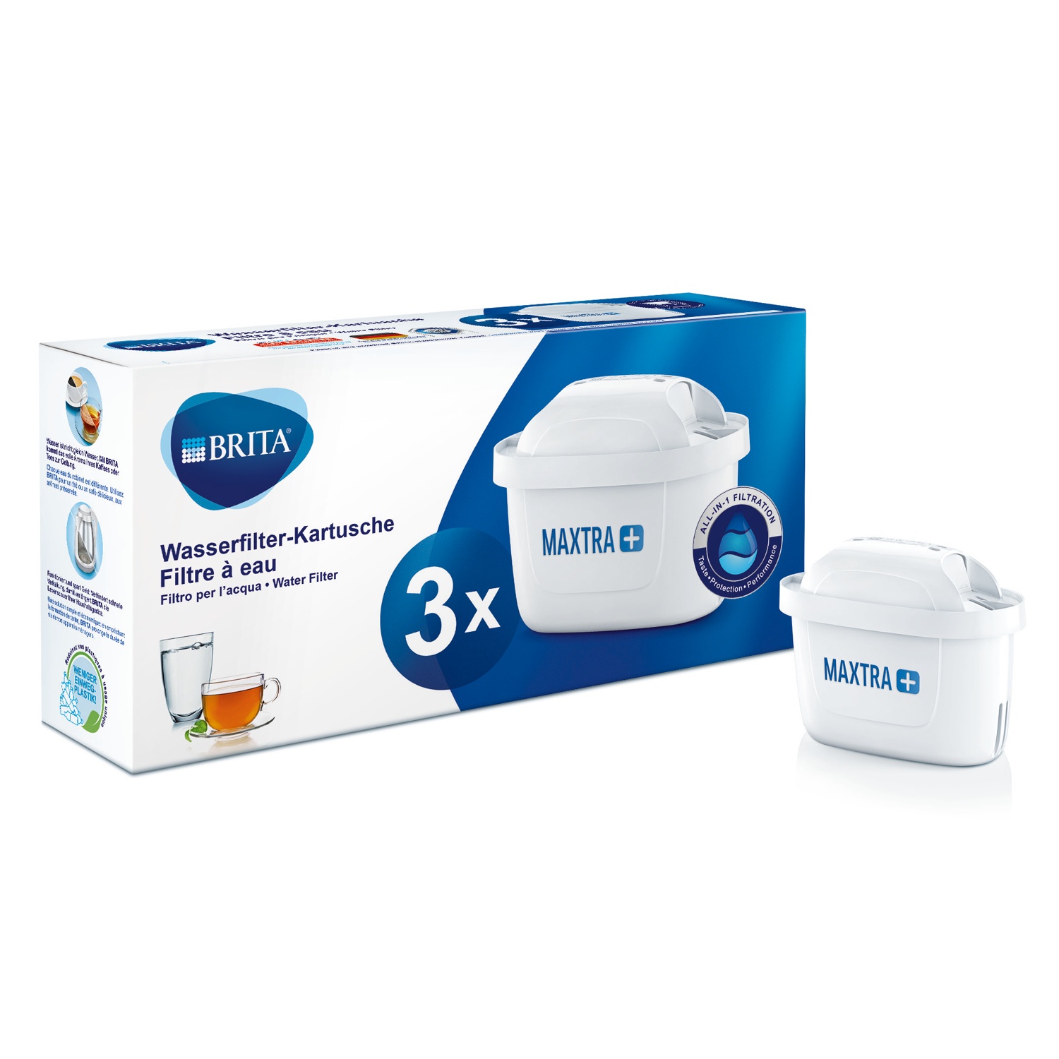 BRITA® Wasserfilter-Kartusche MAXTRA + Pack 3