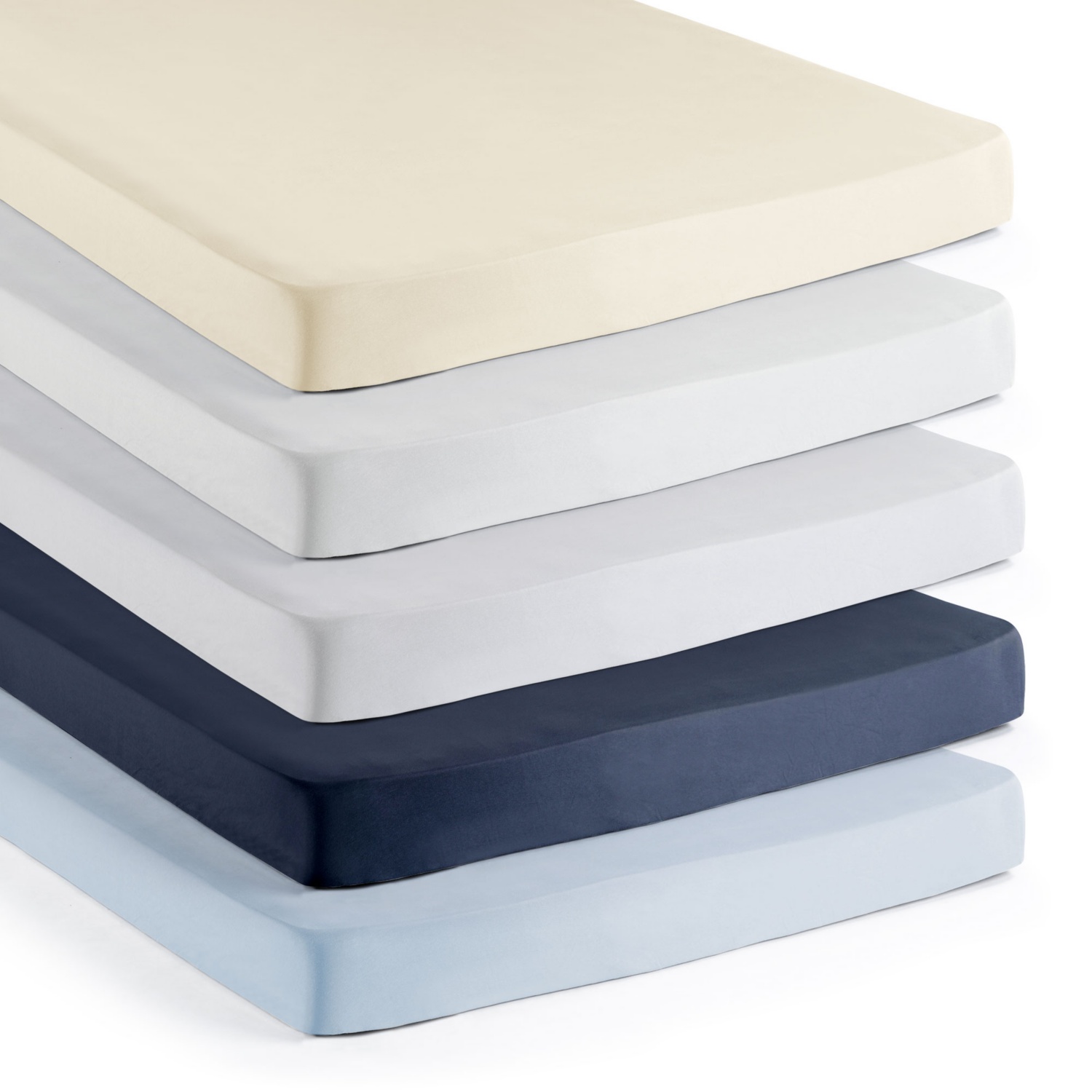 MY LIVING STYLE Interlock-Jersey-Spannleintuch