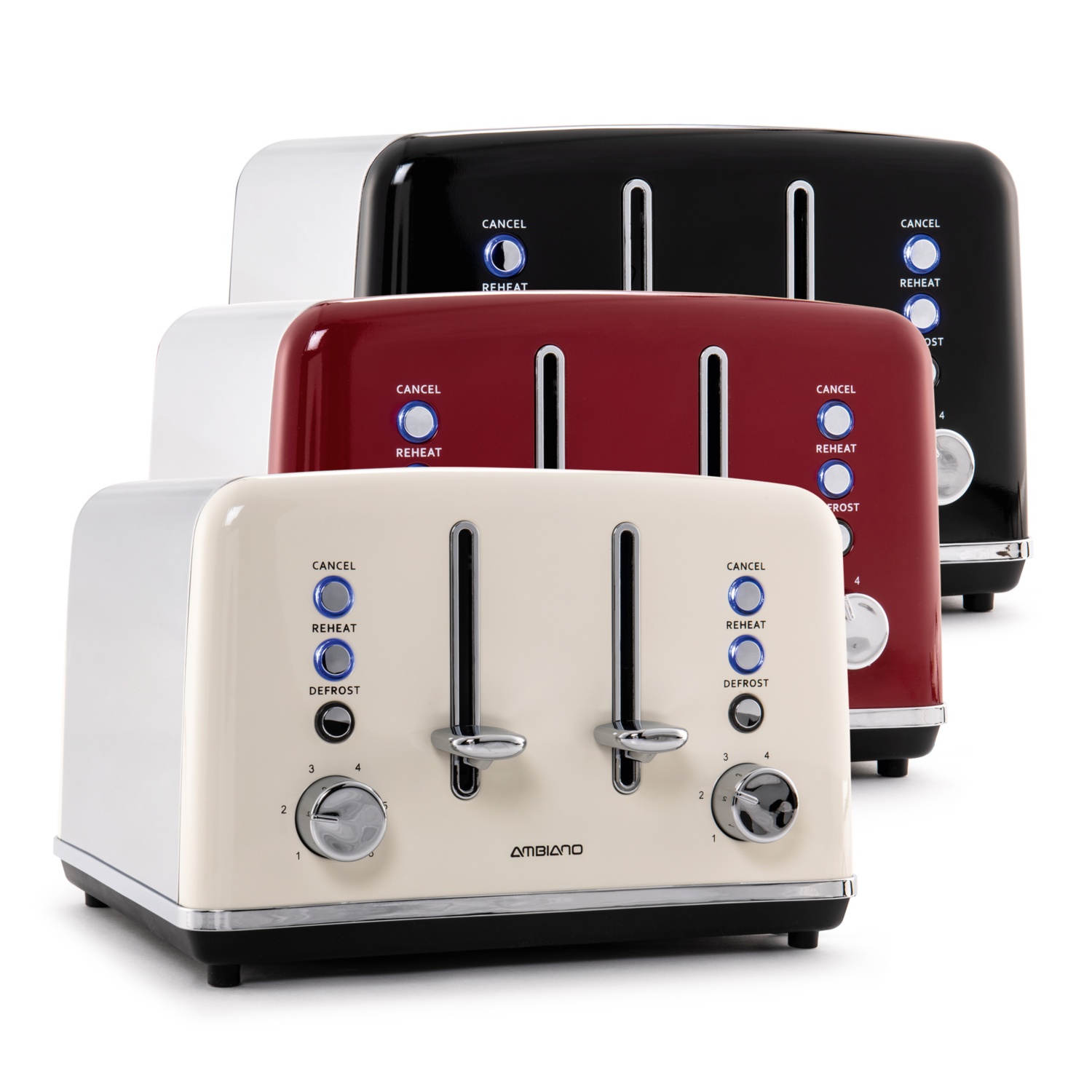 AMBIANO Retro Toaster HOFER