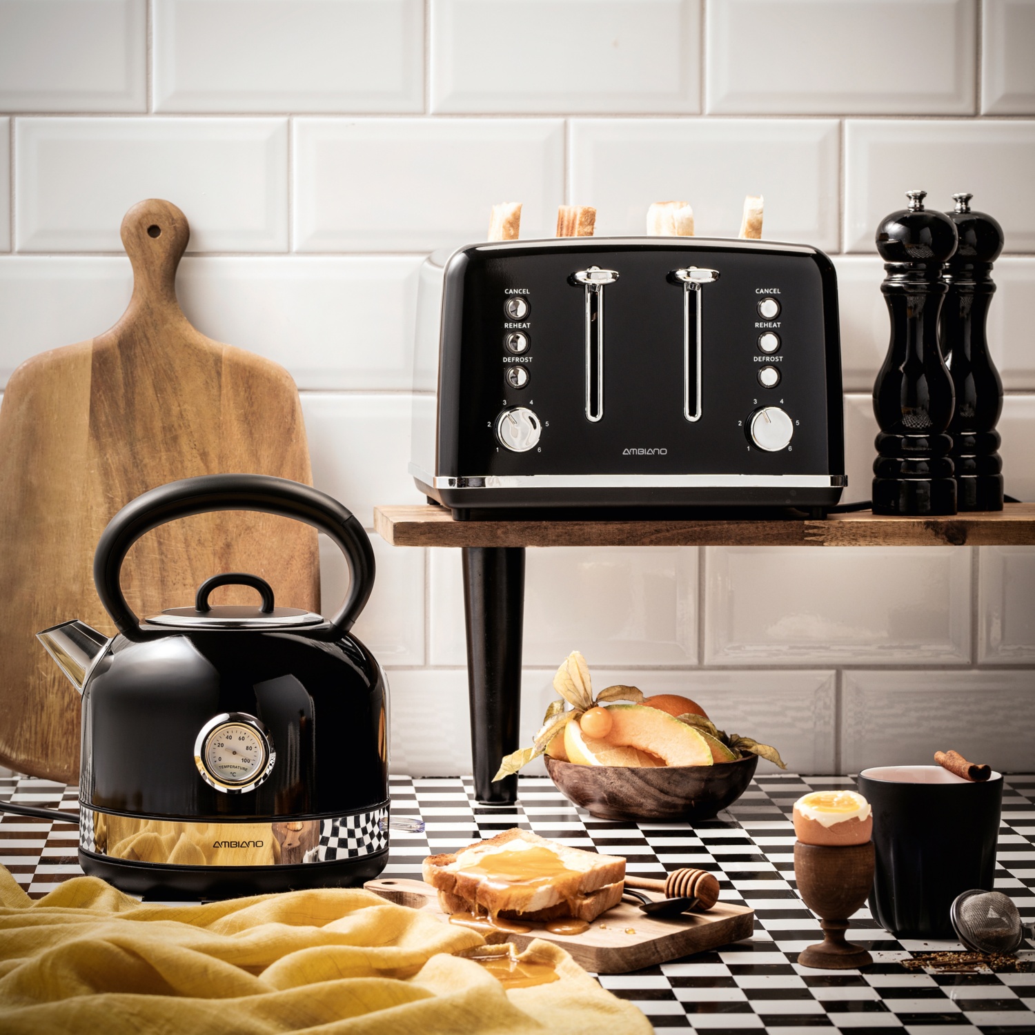 AMBIANO Retro Toaster HOFER