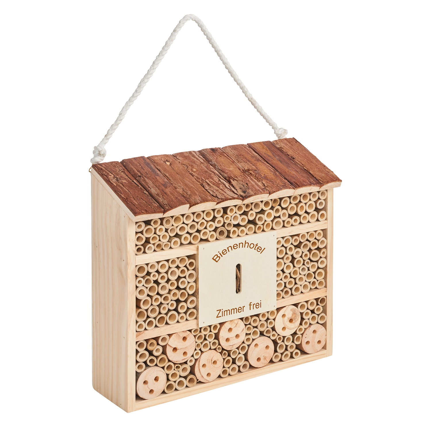 GARDENLINE® Bienen- und Insektenhotel aus Sperrholzplatten