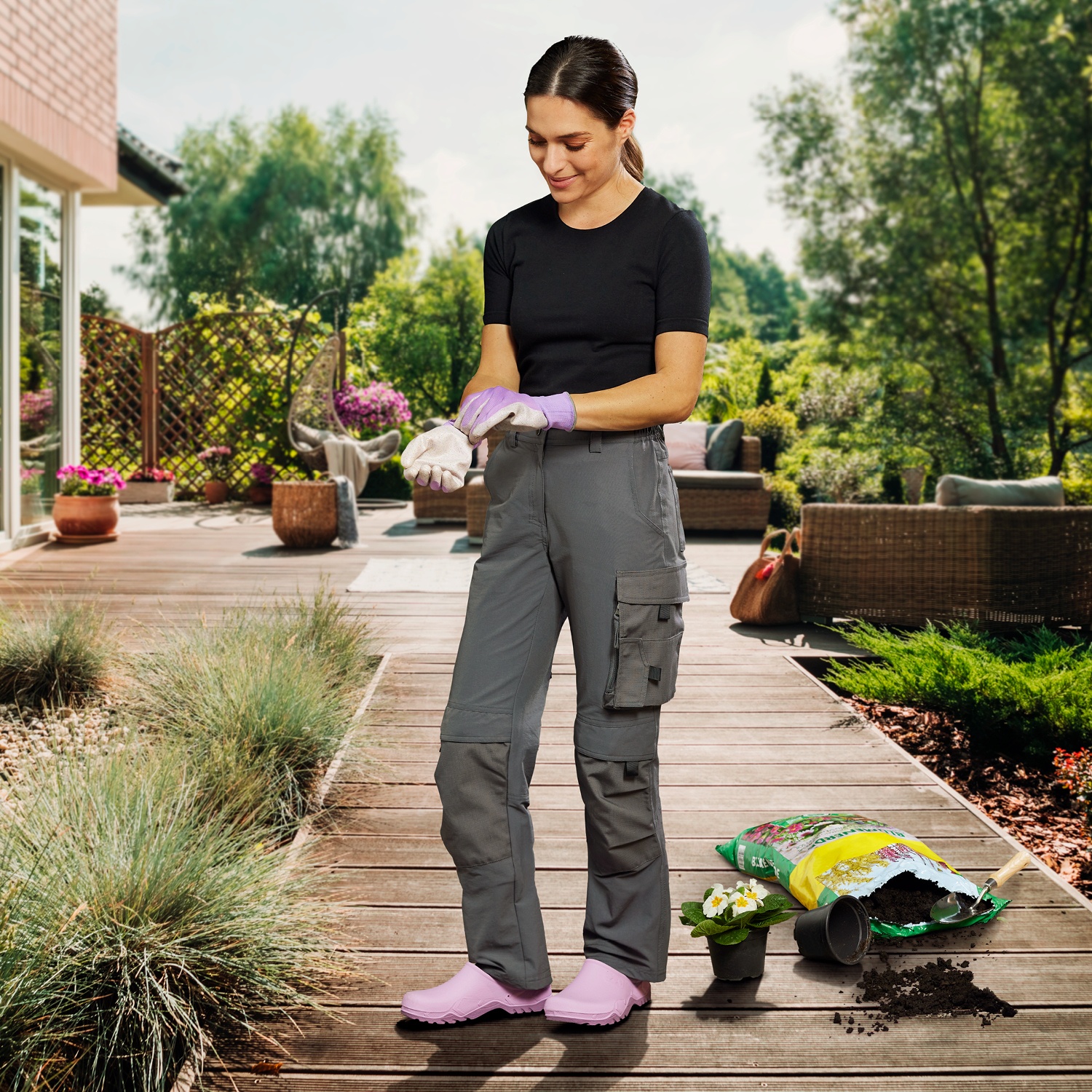 Besondere Ru Falten garten hose damen aldi Kostüme Schmerzmittel