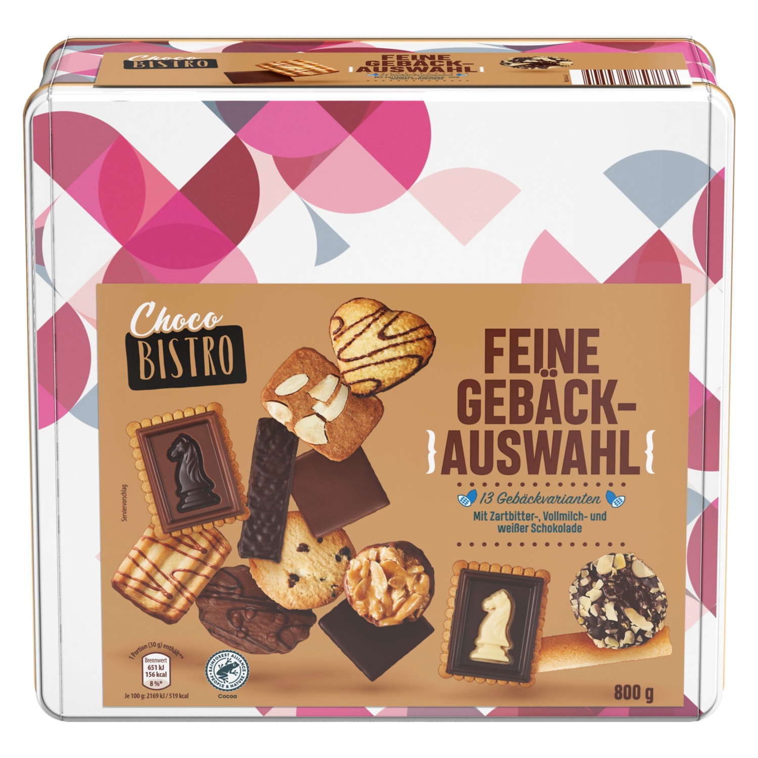 Choco BISTRO Feine Gebäckauswahl 800 g | ALDI SÜD