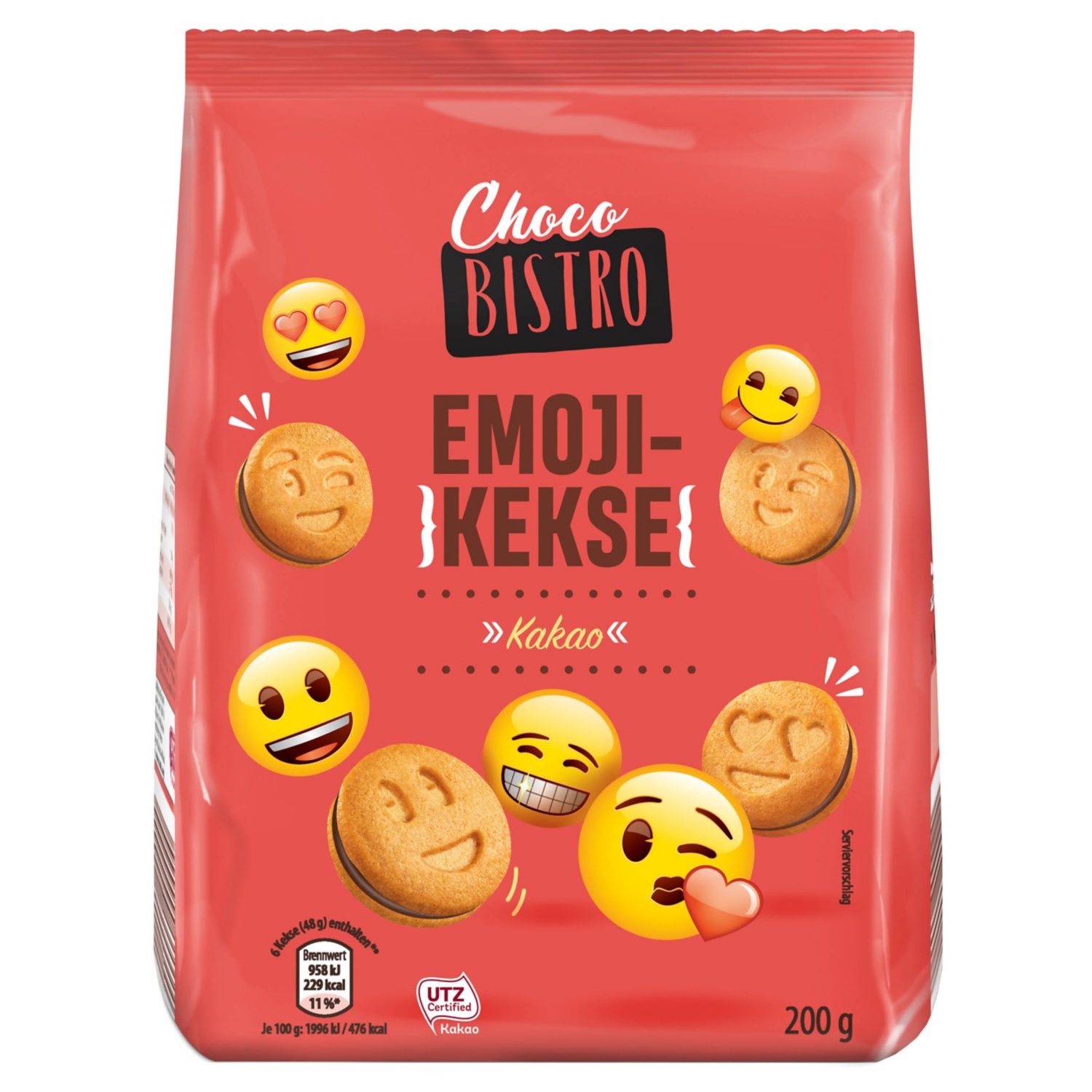 Choco BISTRO Emoji-Kekse 200 g