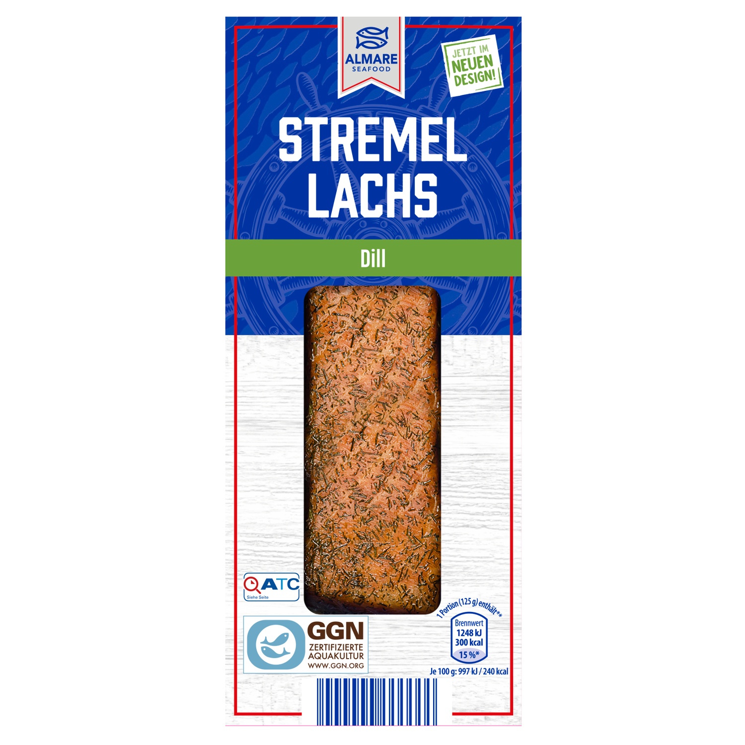 ALMARE SEAFOOD Stremellachs 125 g