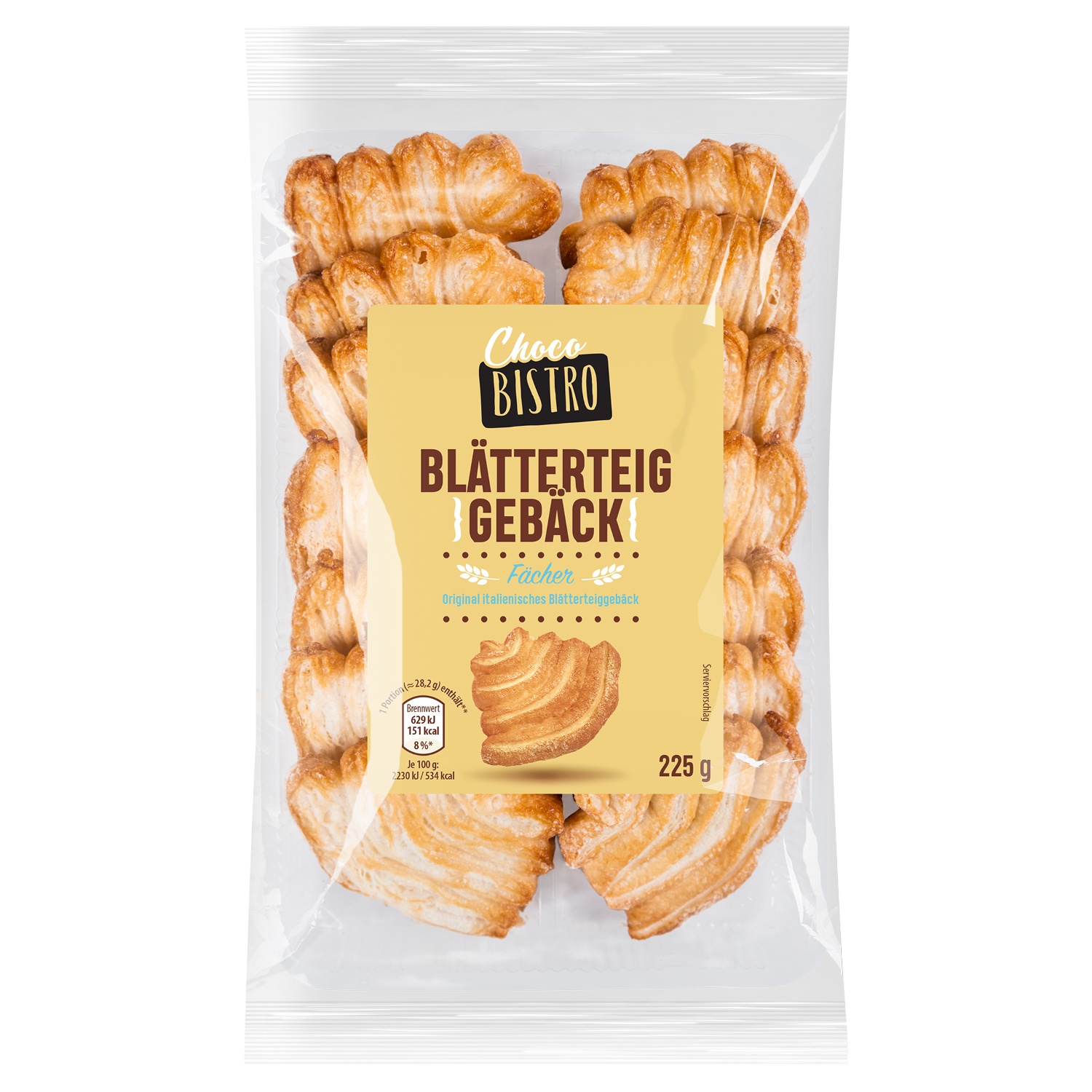 Choco BISTRO Blätterteiggebäck 225 g