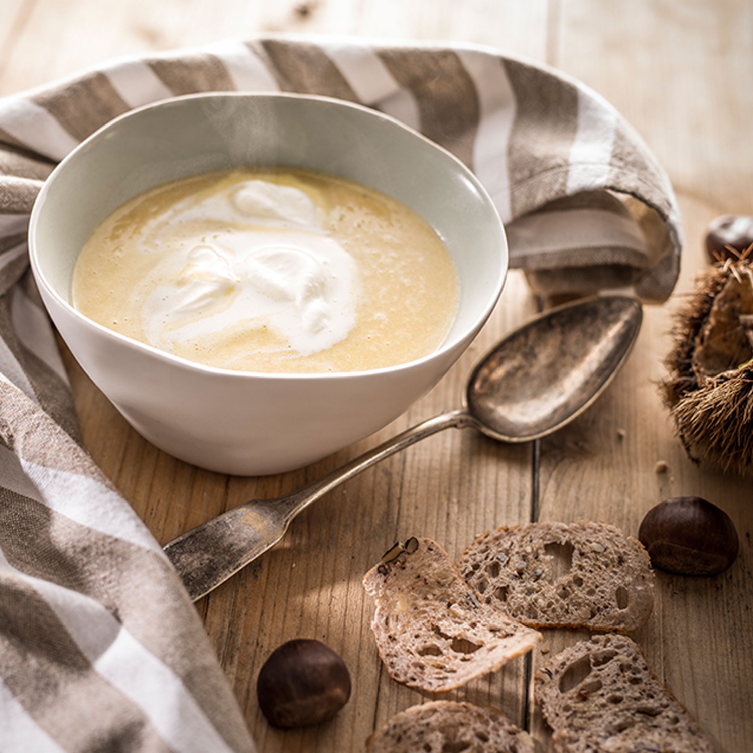 Maroni-Schaumsuppe Rezept | HOFER Rezeptwelt