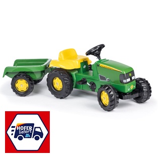 ROLLY TOYS Trettraktor mit Anhänger