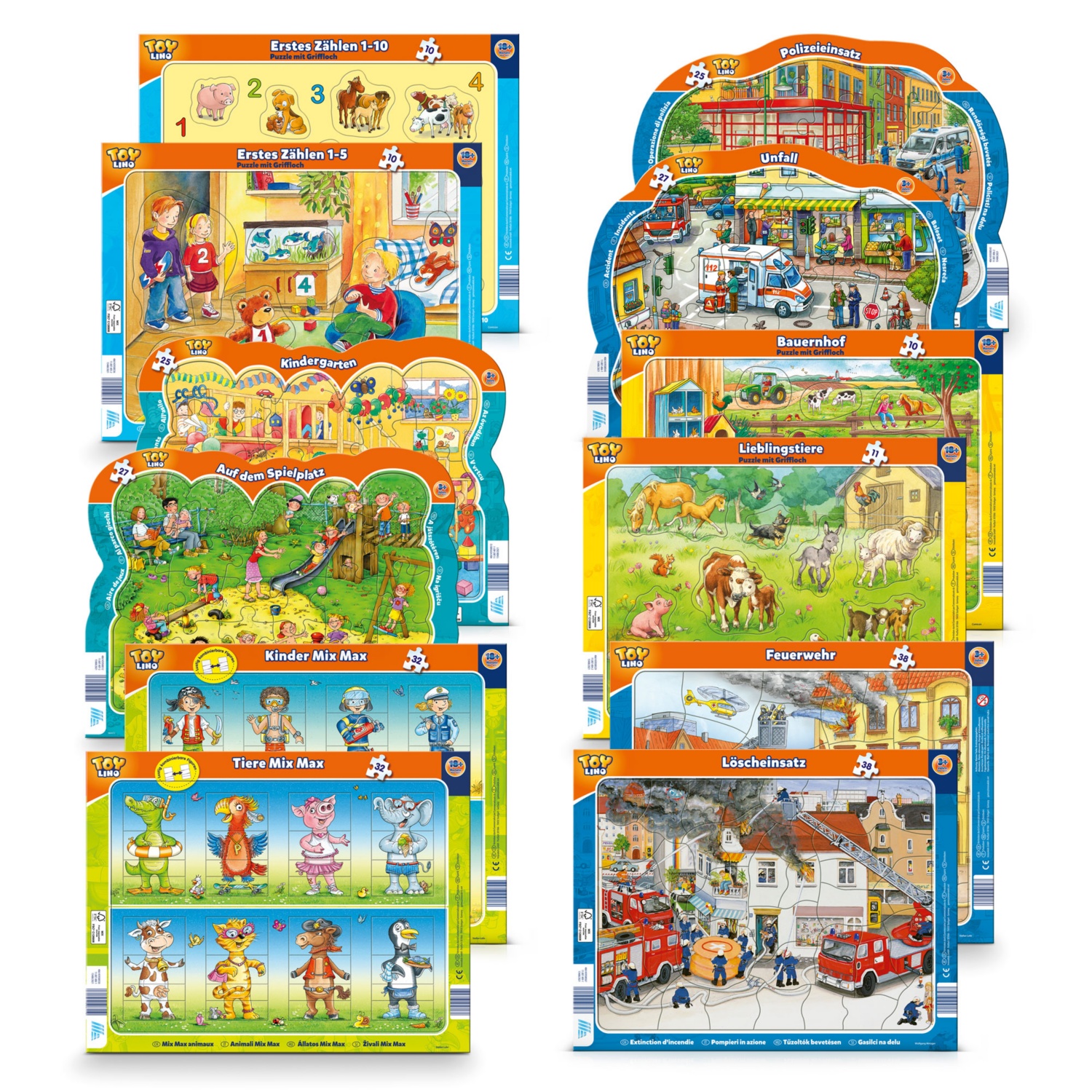 TOYLINO Kinder-Rahmen Puzzle, DP