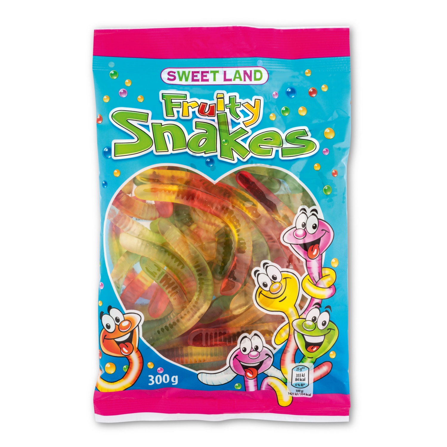 SWEET LAND Fruchtgummi, Würmer