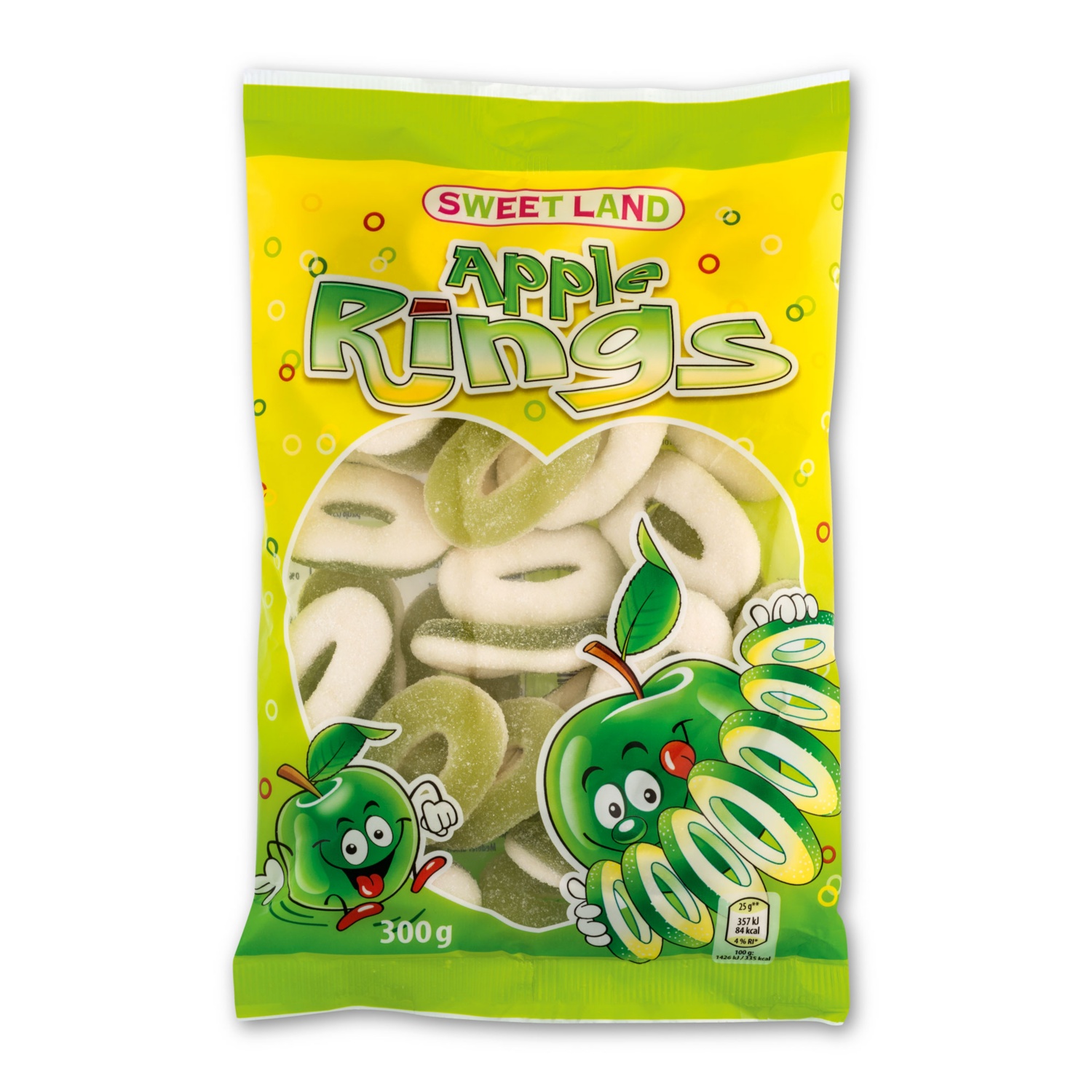 SWEET LAND Fruchtgummi, Apfelringe