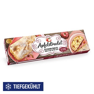 FINEST BAKERY Gezogener Apfelstrudel, mit Rosinen