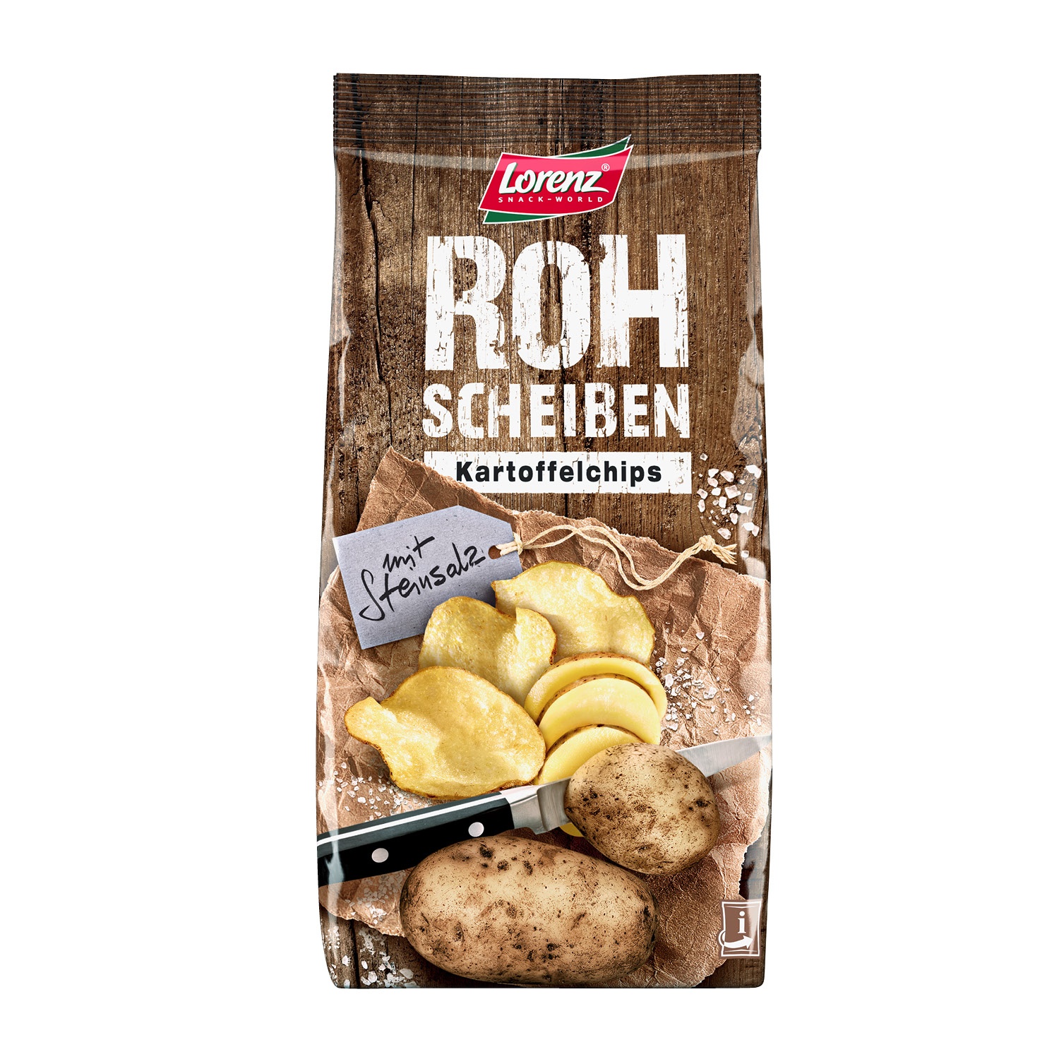 Lorenz® Rohscheiben Kartoffelchips 120 g