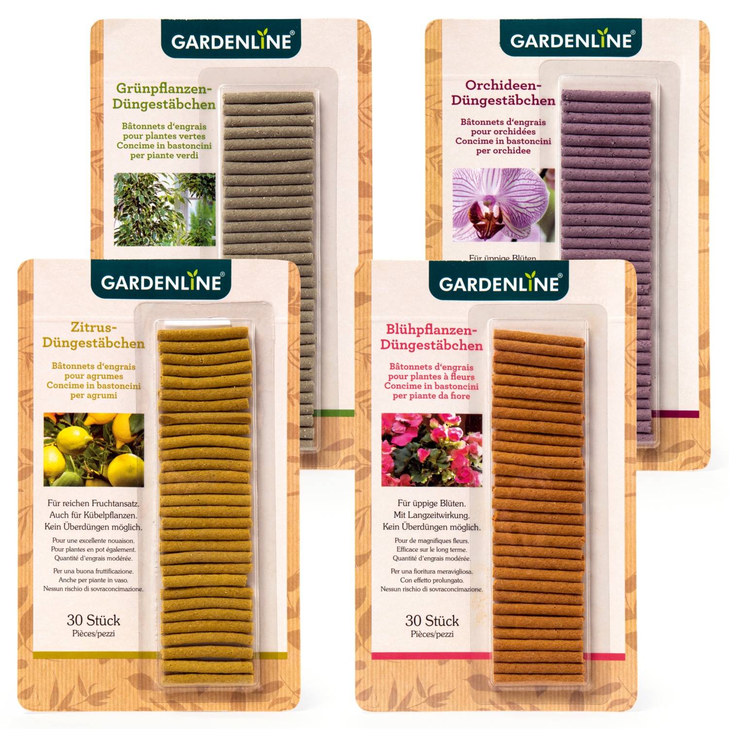 GARDENLINE Spezial-Düngestäbchen