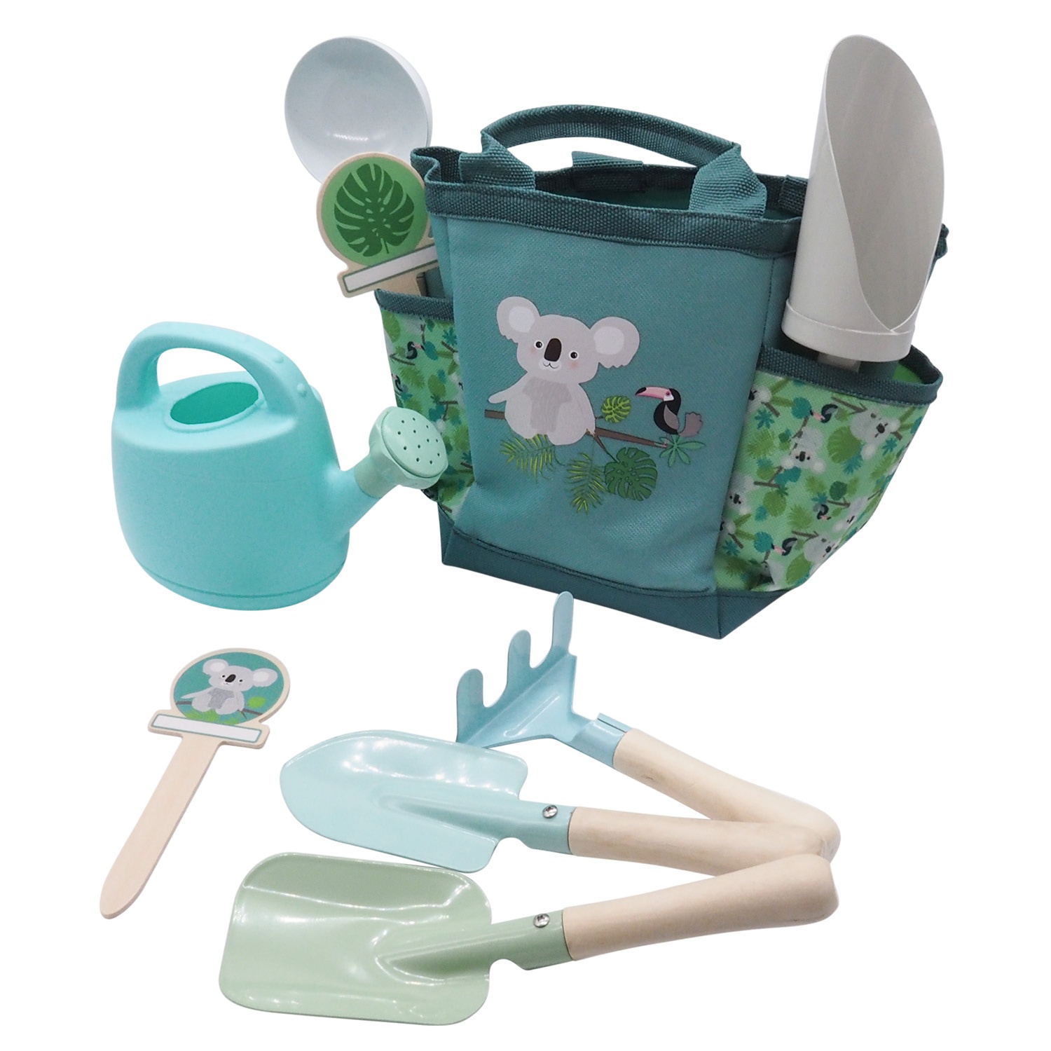 6 Stück Kinder GartengeräTe Set Outdoor Spielzeug set für Kinder Rosa/Blau DHL 