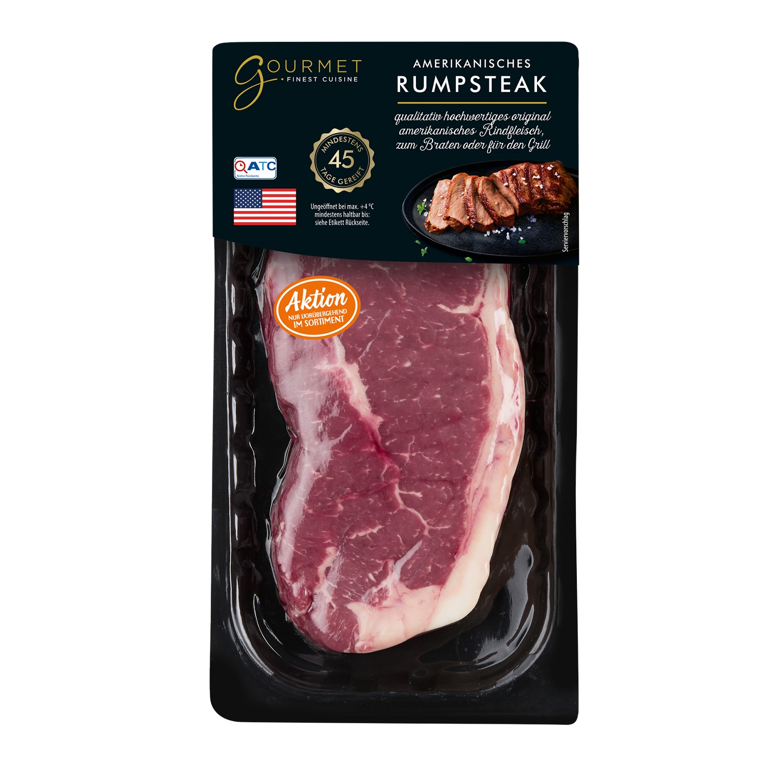 GOURMET US-Steaks 9 g  ALDI SÜD