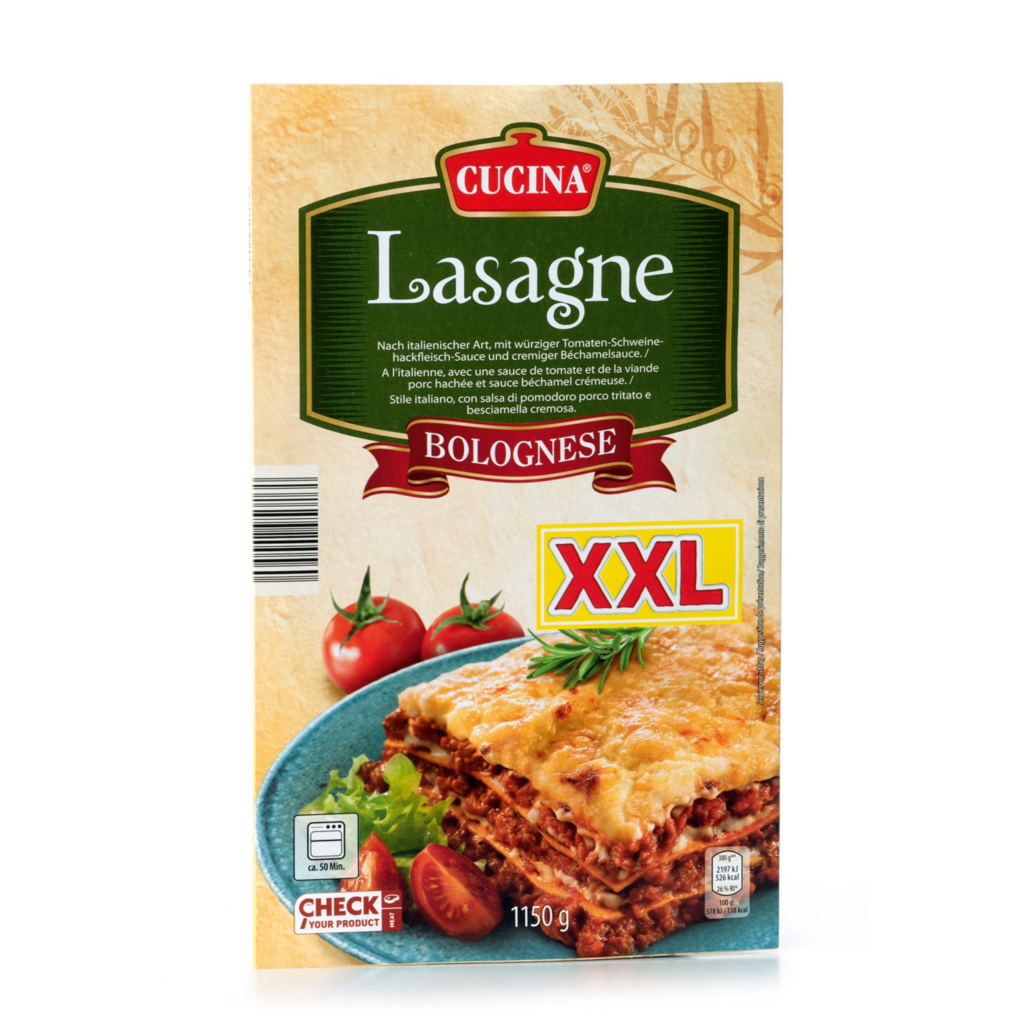 CUCINA XXL-Lasagne Bolognese