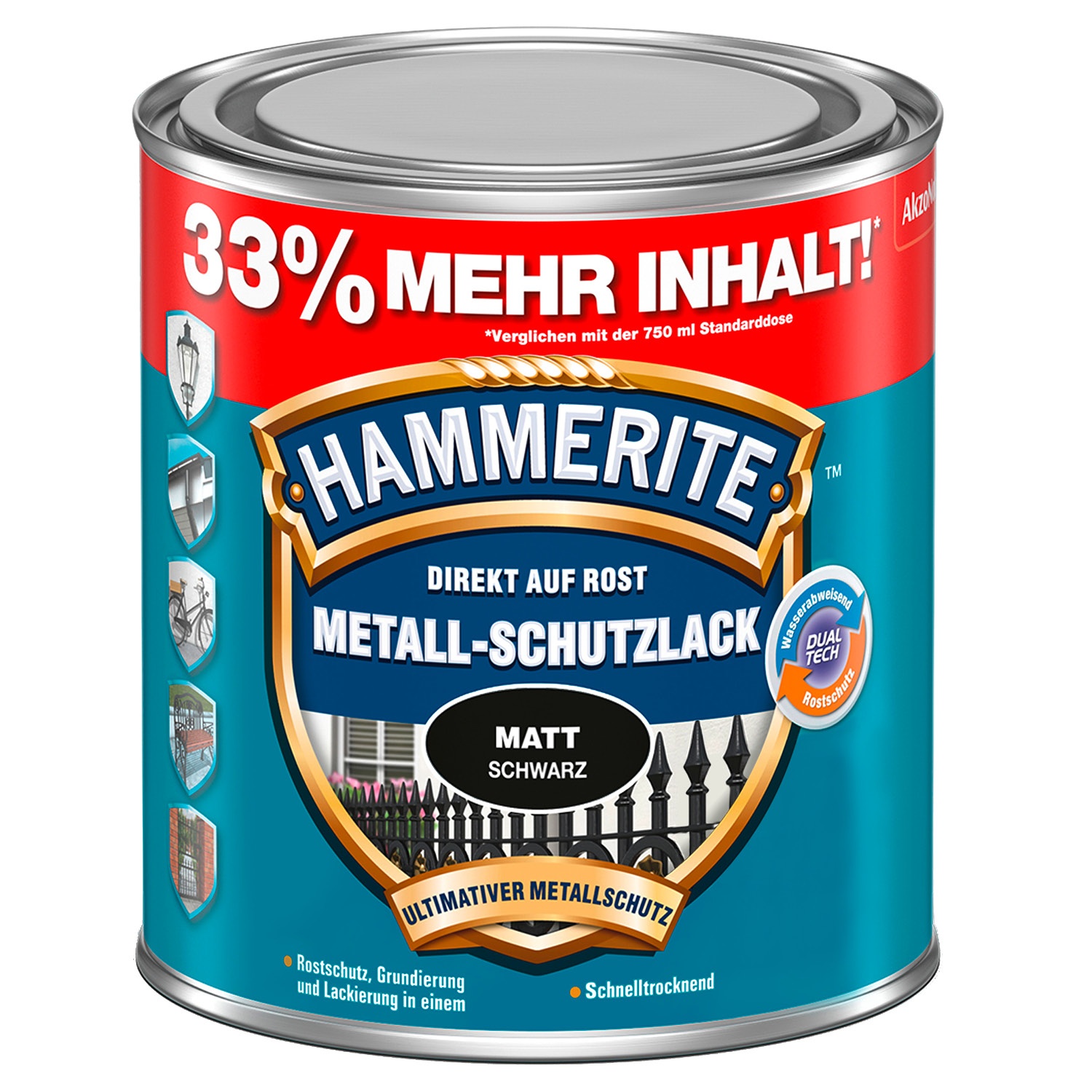 HAMMERITE™ Metall-Schutzlack 1 l