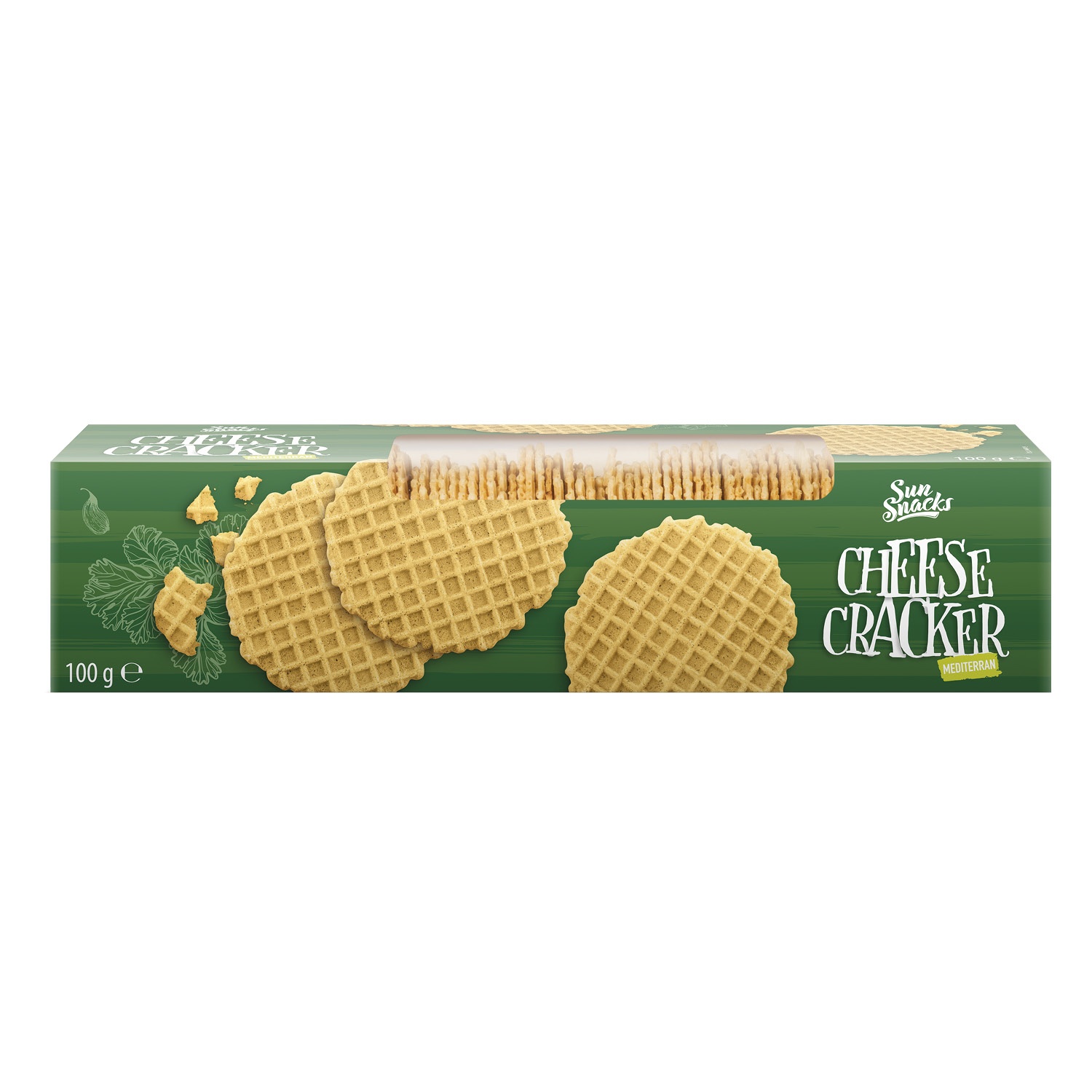 Sun Snacks Cheese Cracker 100 g