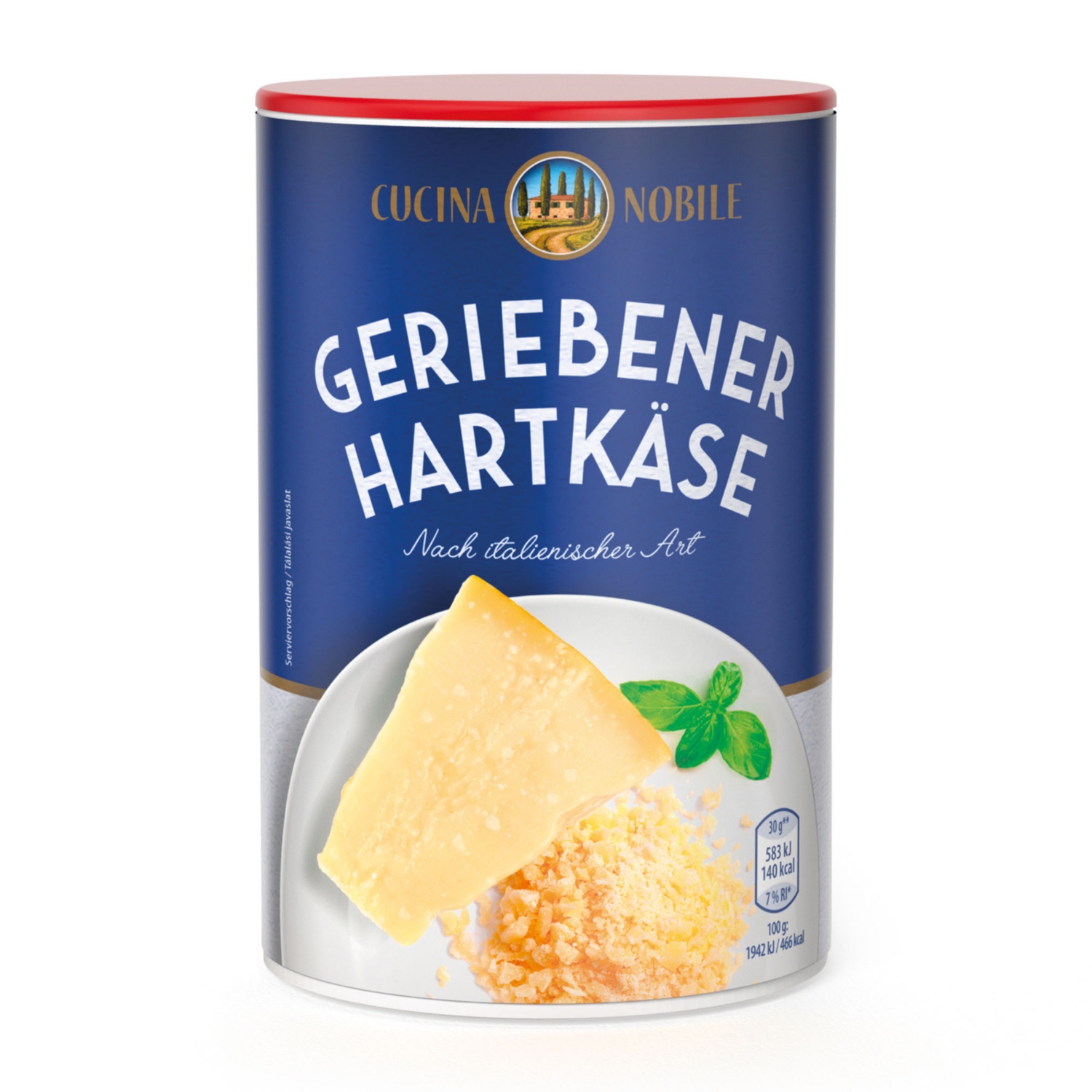 CUCINA NOBILE Hartkäse gerieben