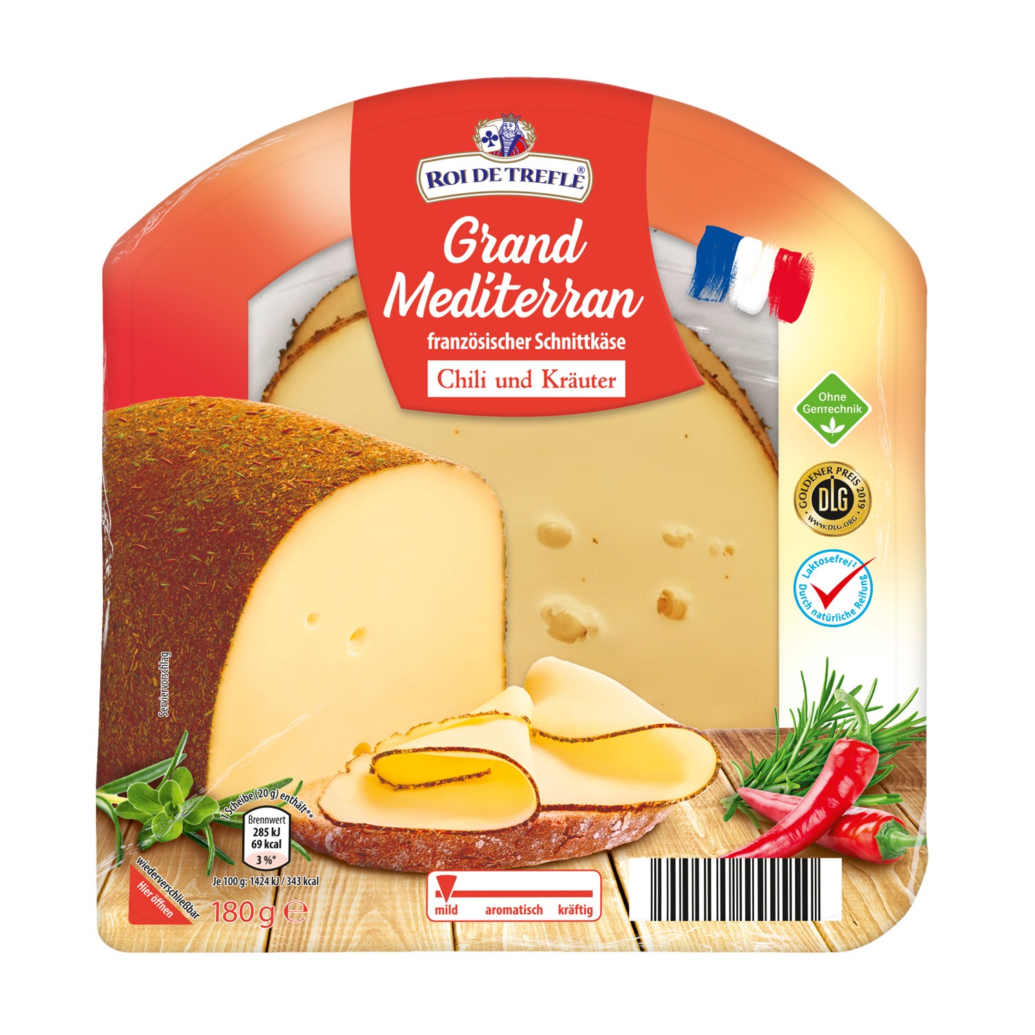 ROI DE TREFLE Französischer Schnittkäse 180 g