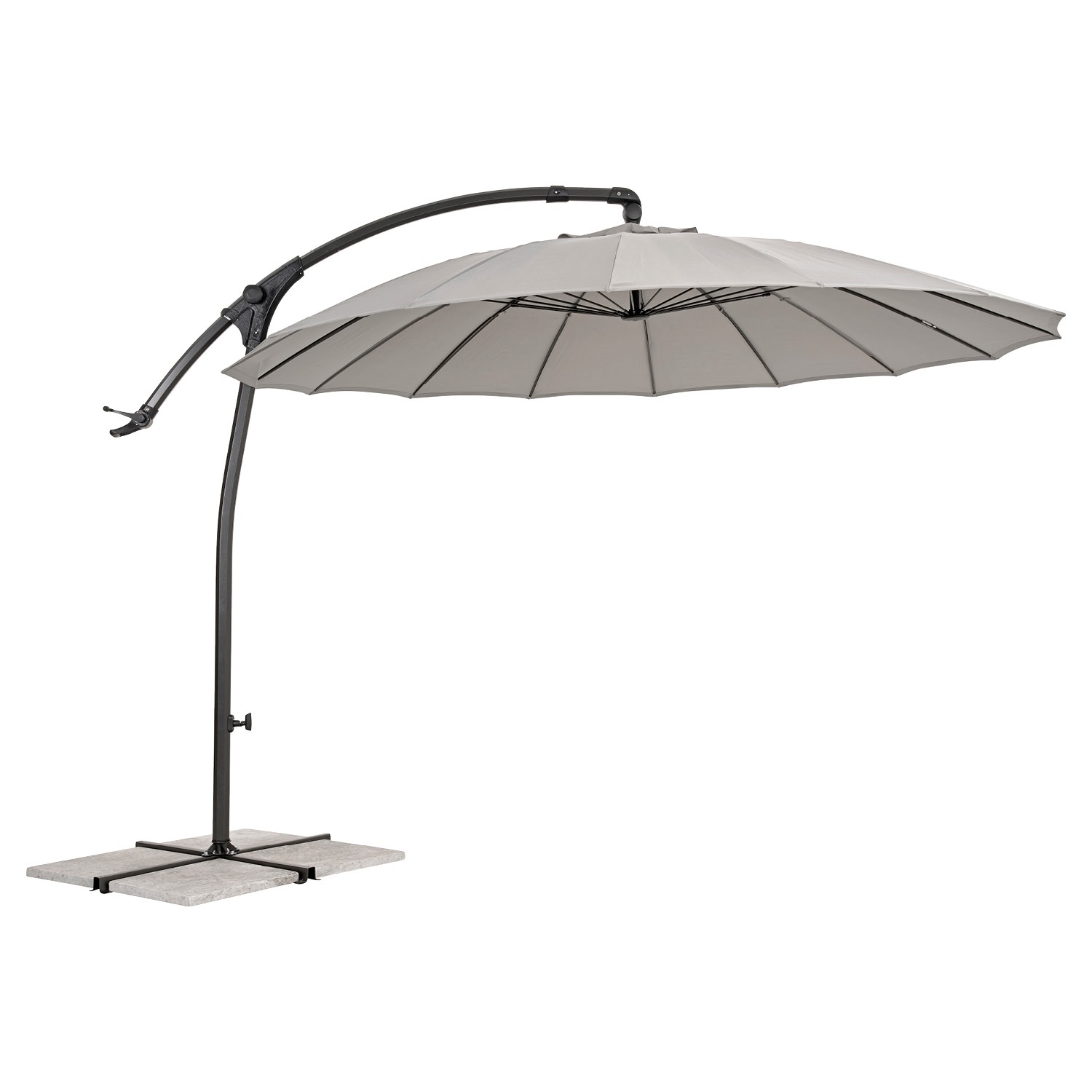 Angebot Aldi Süd belavi® AluminiumAmpelschirm