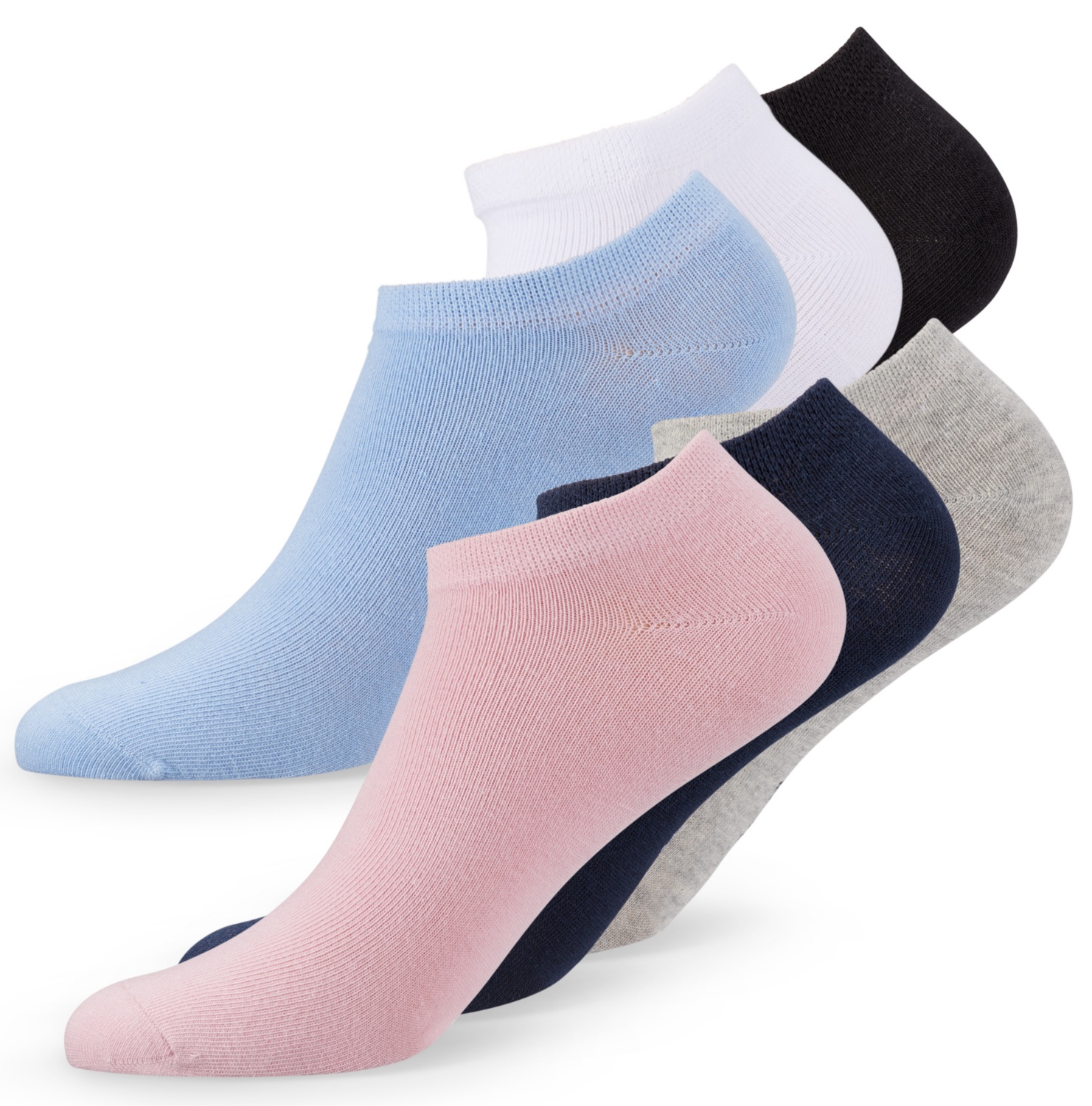 Damen-/Herren-Sneaker-Socken, Baumwolle (BIO)