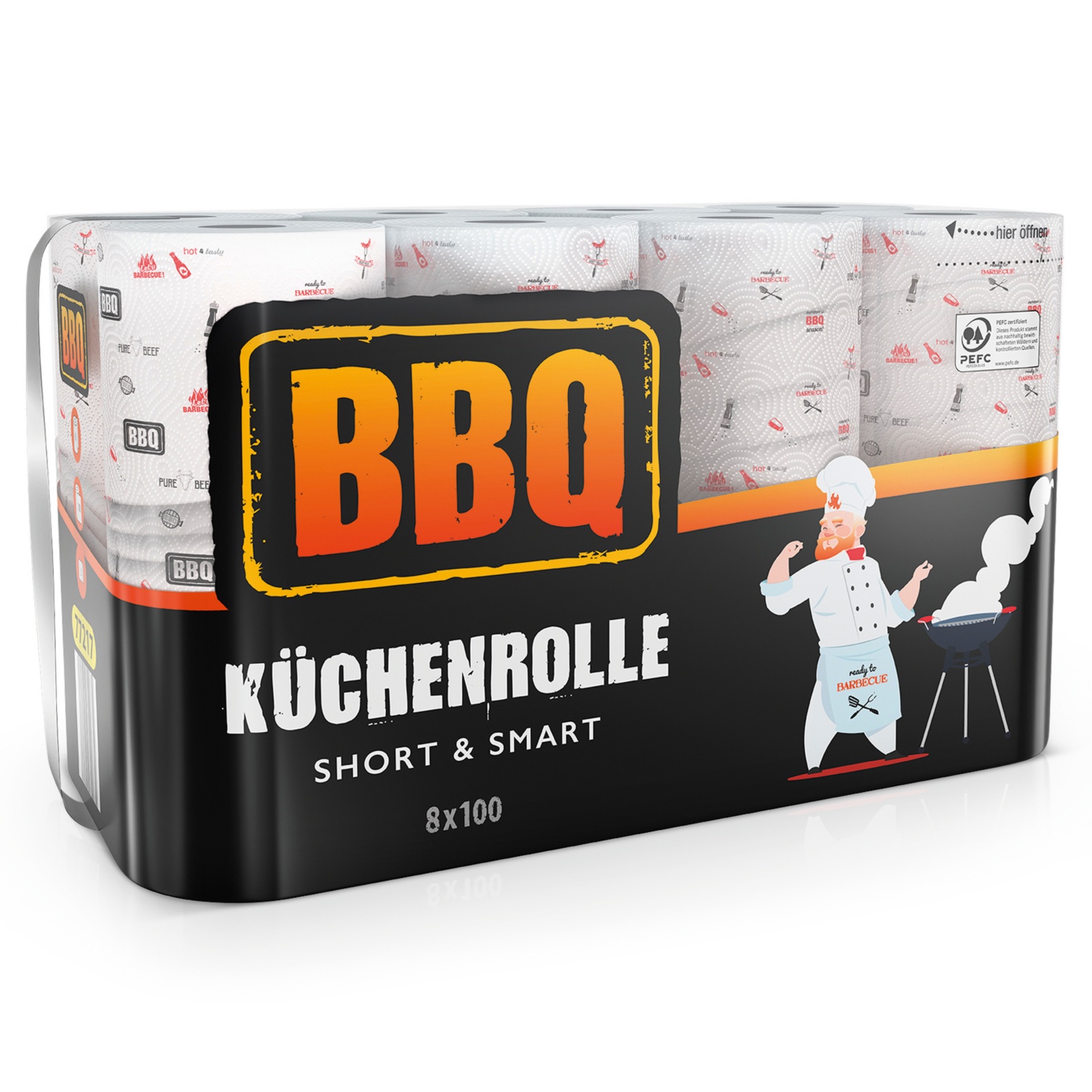 BBQ Küchenrolle Design