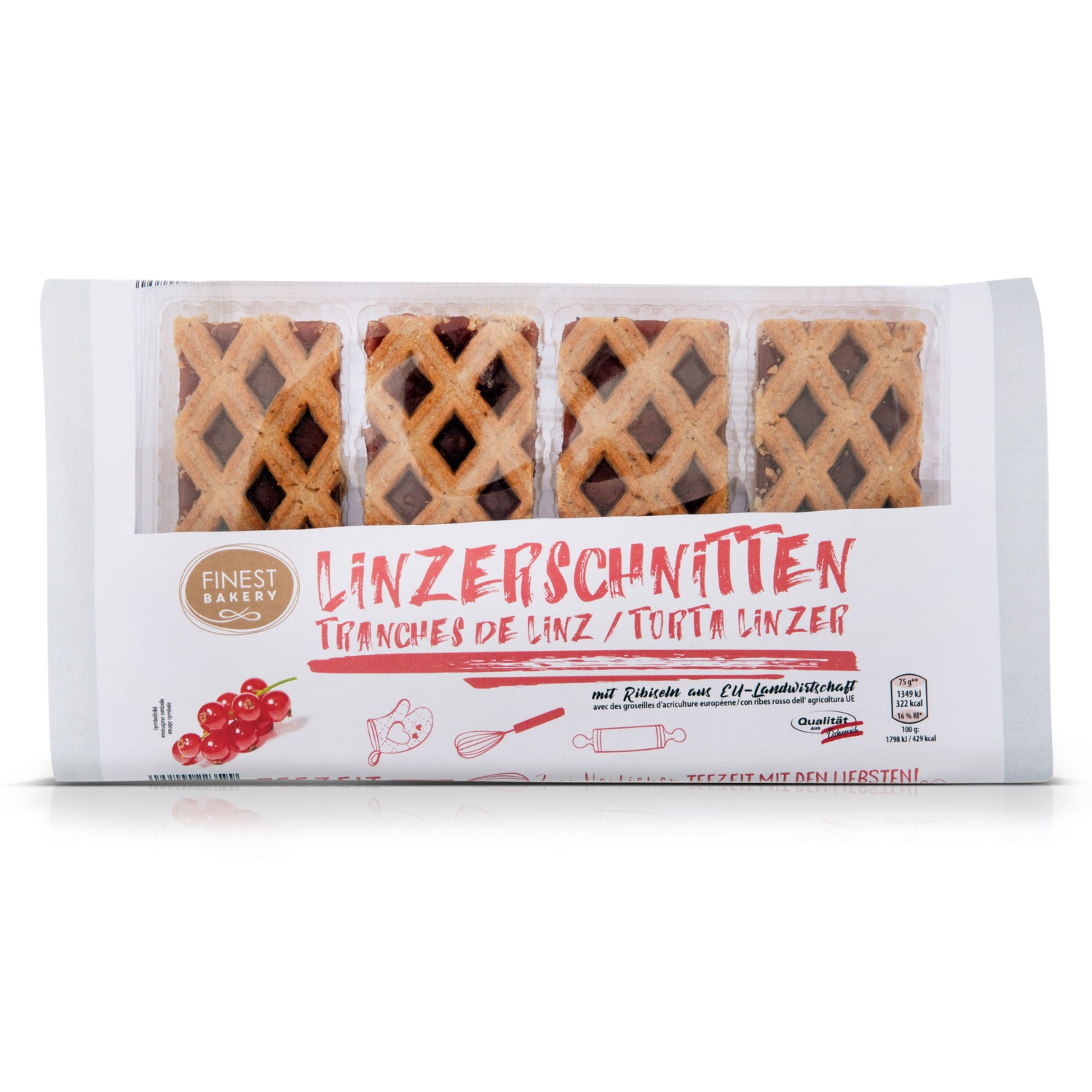 FINEST BAKERY Linzer Schnitte