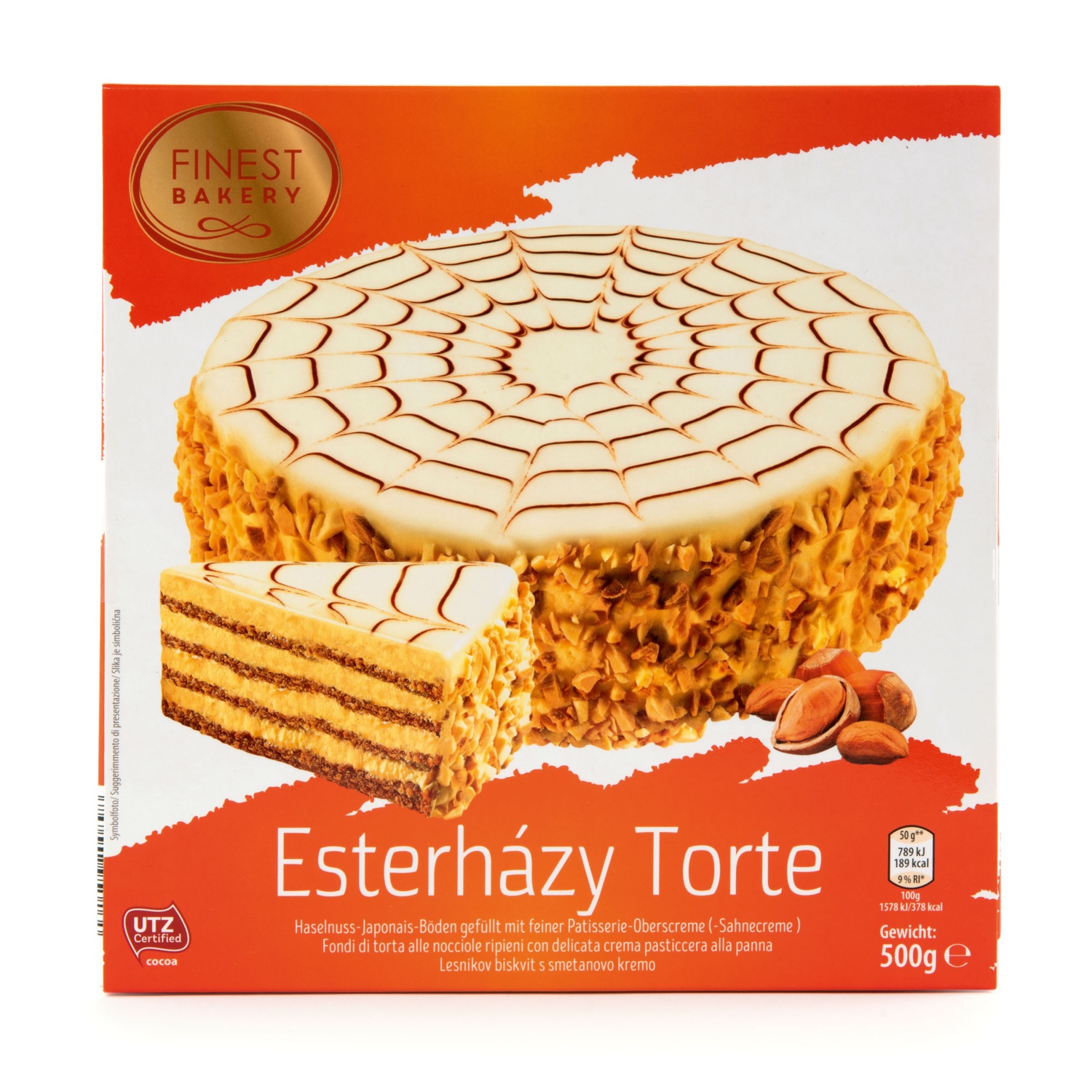 FINEST BAKERY Torte, Esterházy Torte