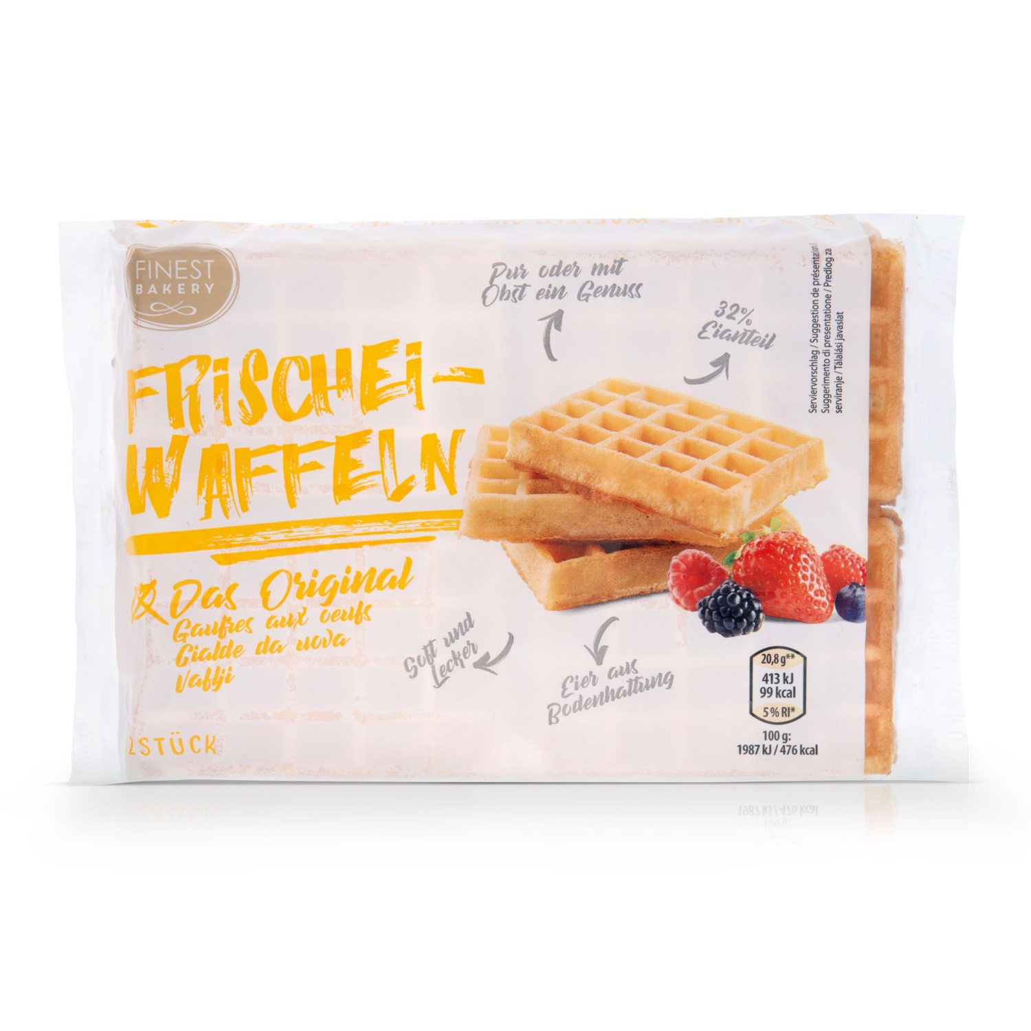 FINEST BAKERY Frischeiwaffeln, Mini