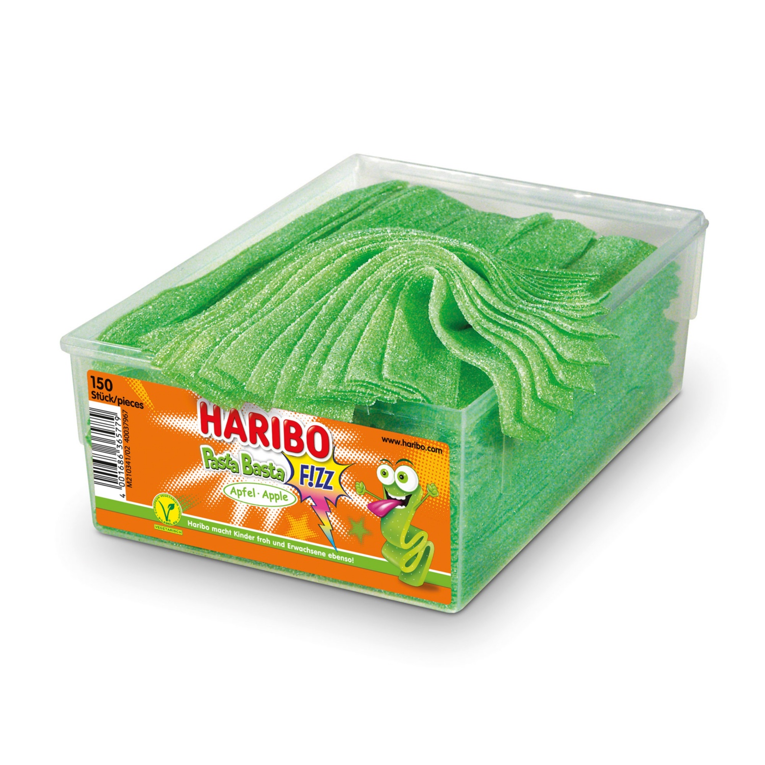HARIBO XXL Pasta Basta, Apfel sauer