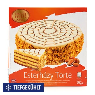 FINEST BAKERY Torte, Esterházy Torte