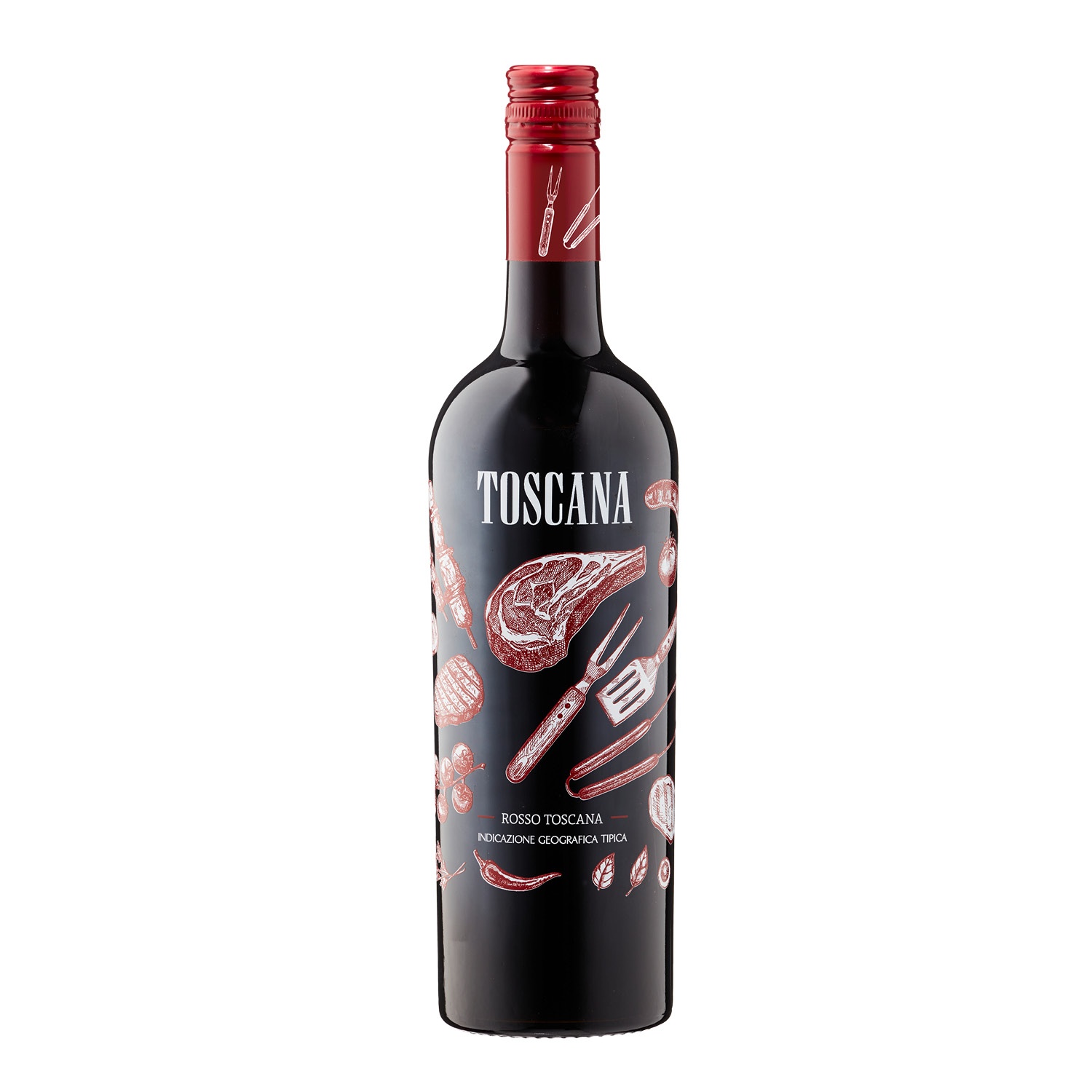 Toscana BBQ Wein Rosso 0,75 l