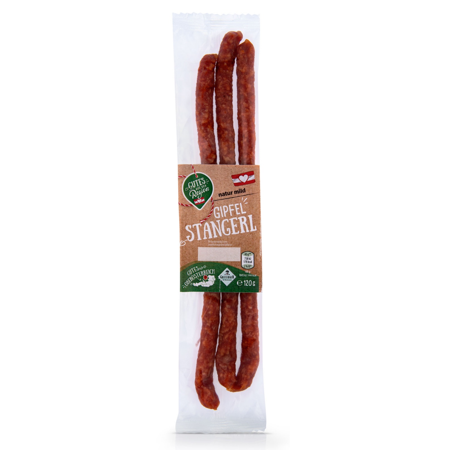 GUTES AUS DER REGION Gipfelstangerl natur mild