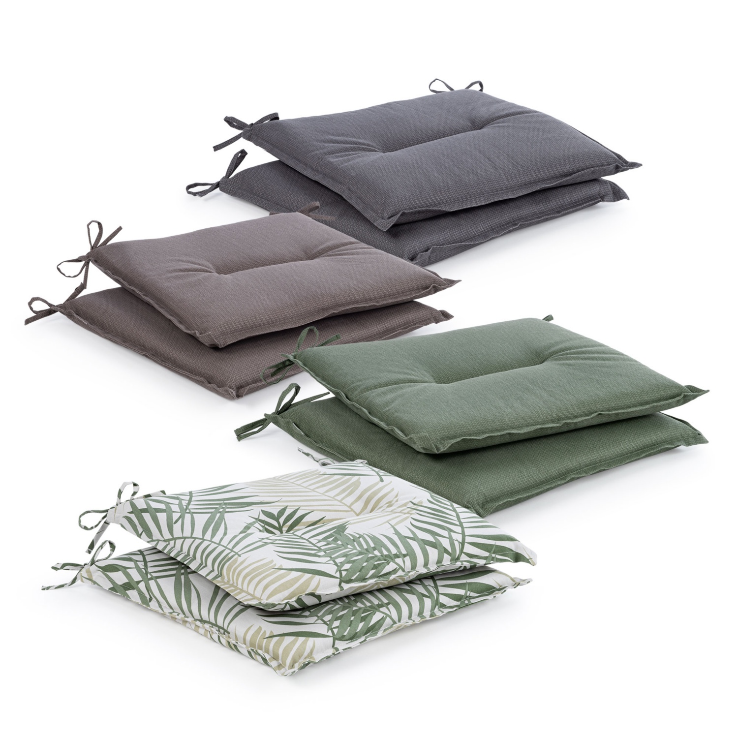 BELAVI Sitzkissen 2er-Set Premium
