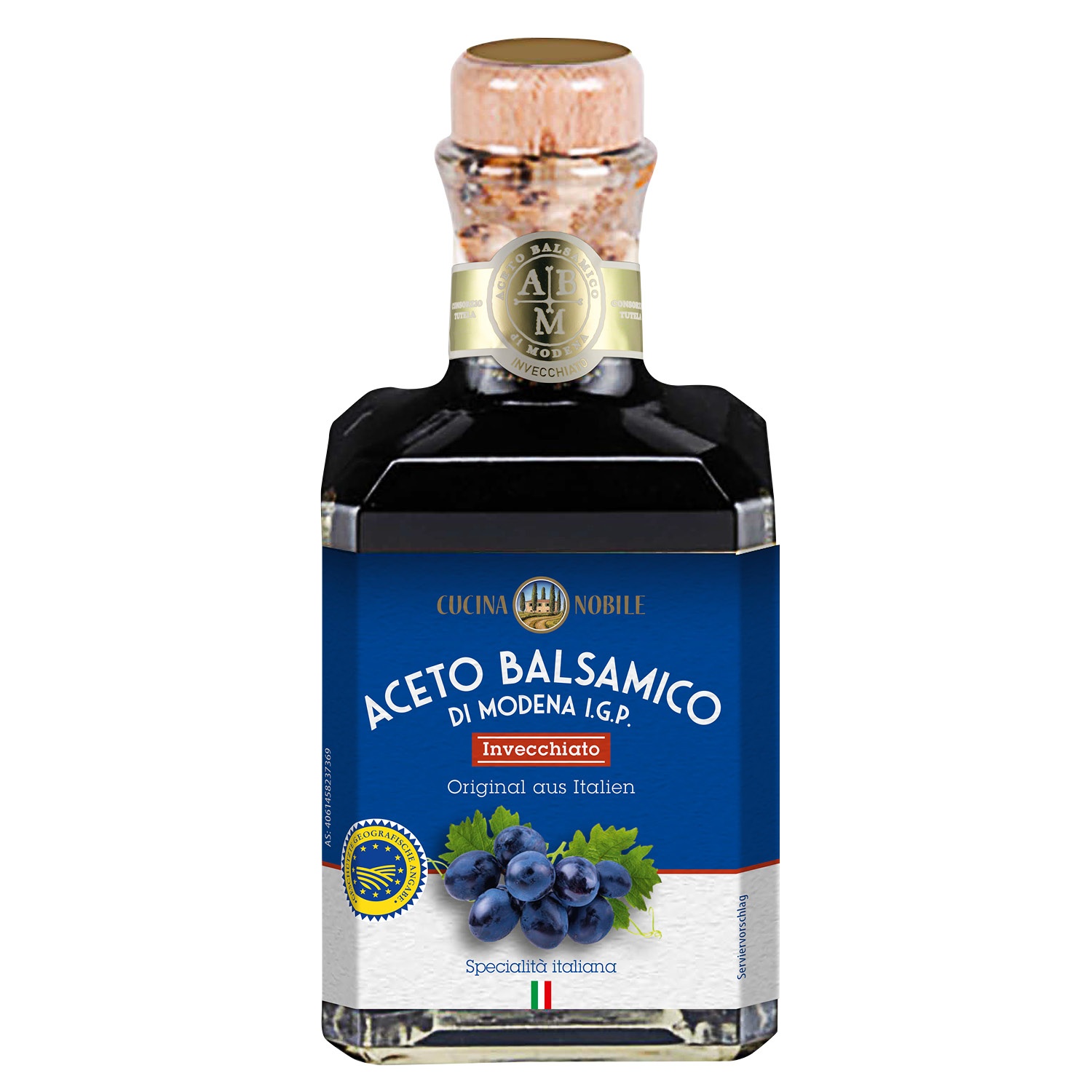 CUCINA NOBILE Aceto Balsamico di Modena I.G.P. Invecchiato 250 ml