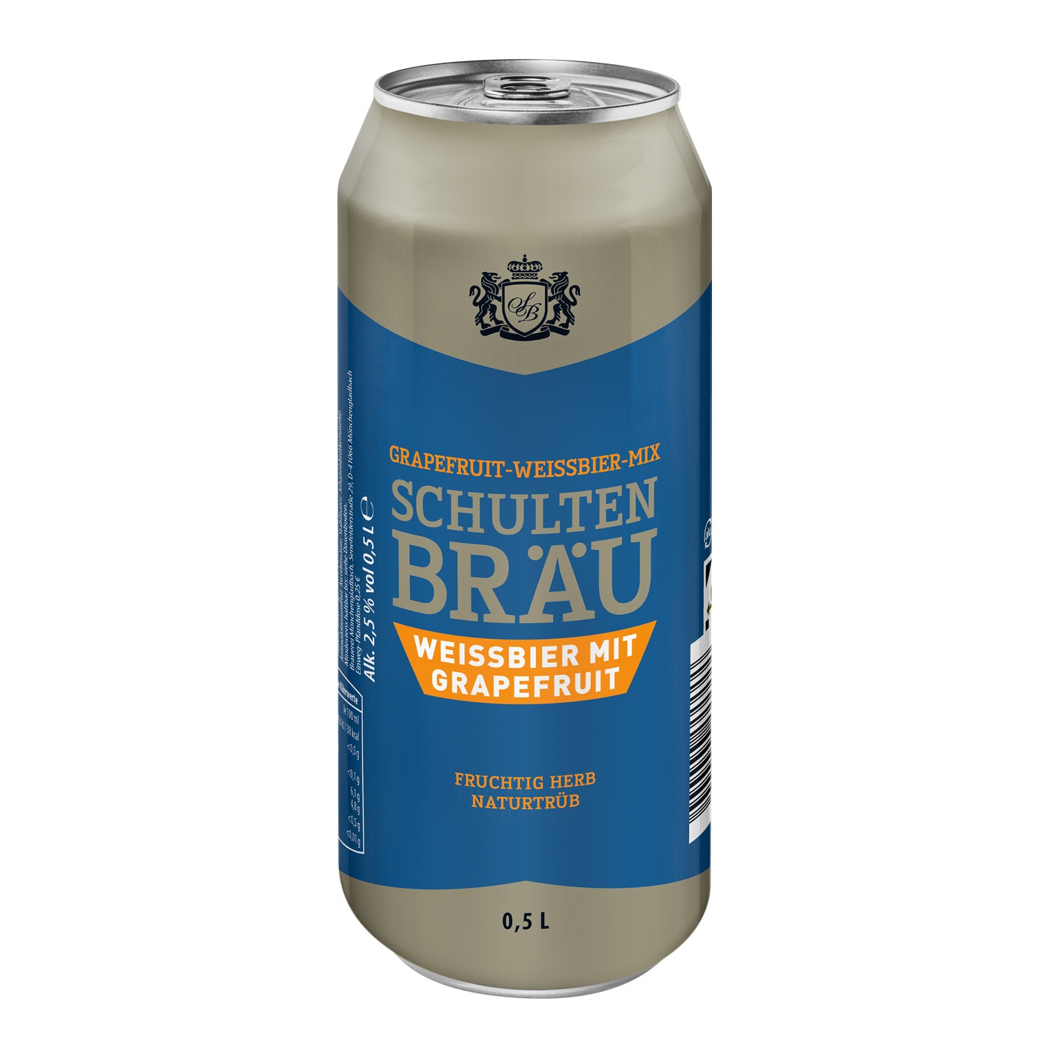 SCHULTENBRÄU Grapefruit-Weißbier-Mix 0,5 l